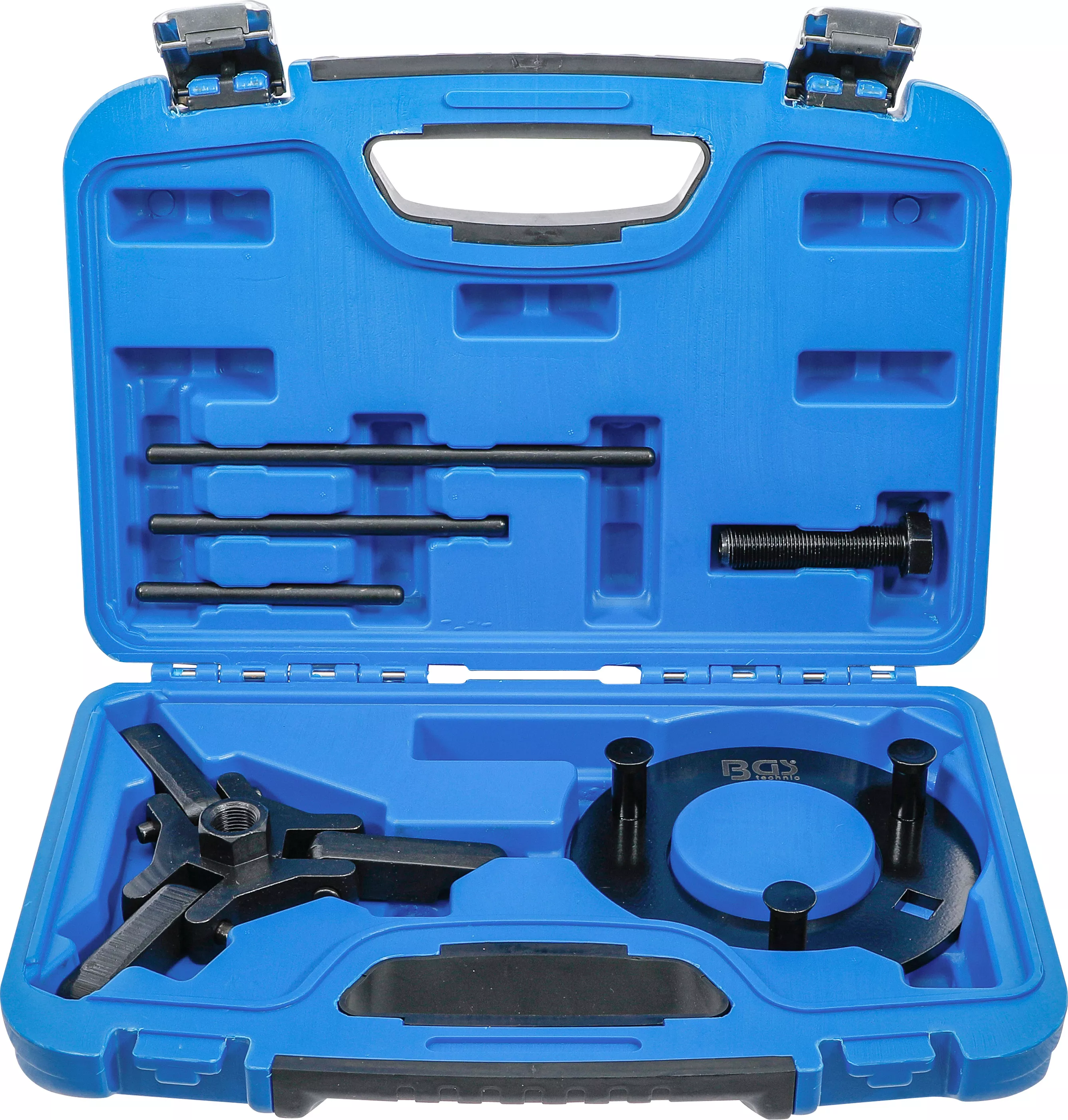 Diverse unelte speciale - Set extractor si montaj roata curea | pentru GM, Chrysler, Ford, Mitsubishi | 6 piese