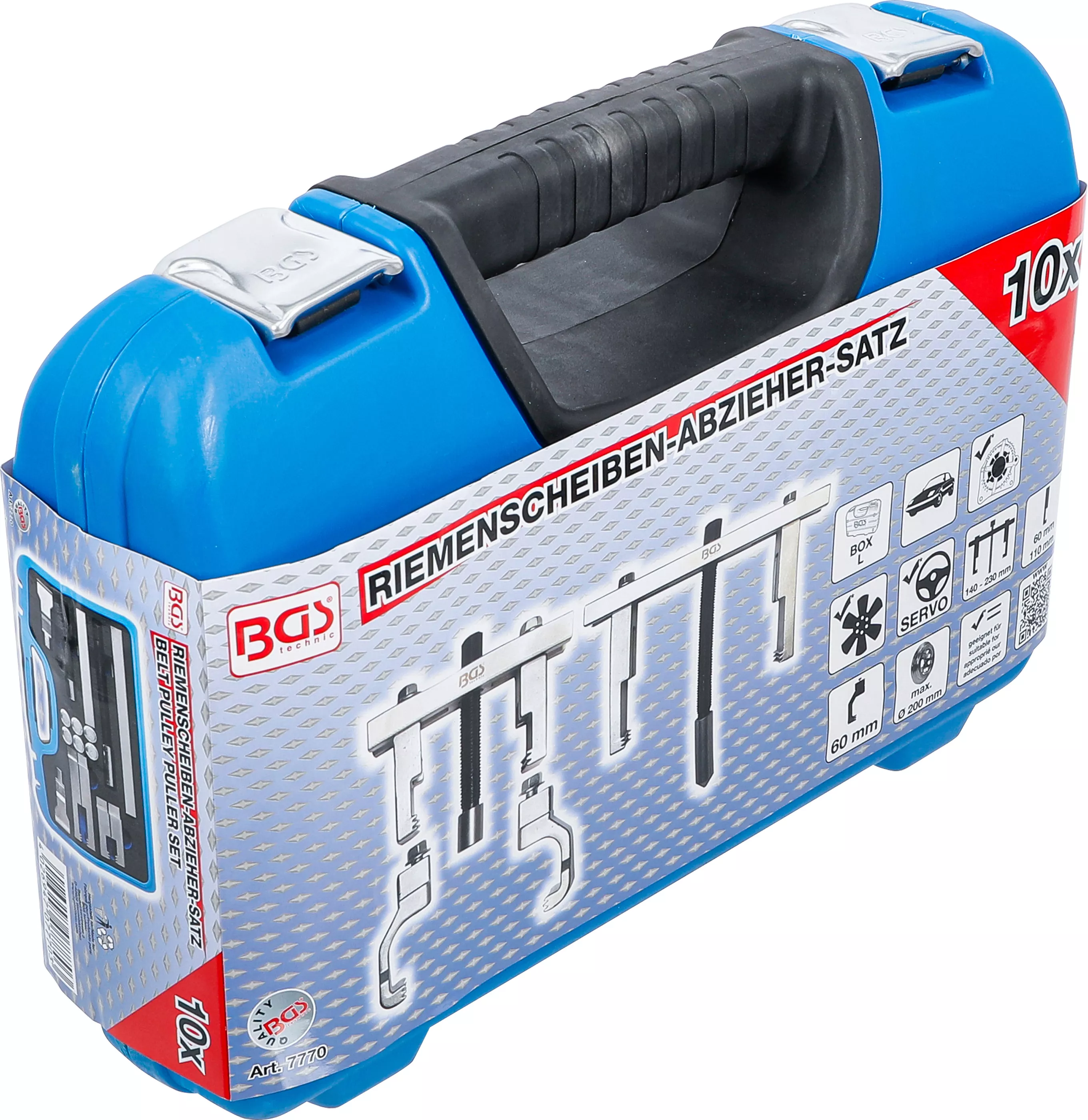 Set extractoare roata curea | 10 piese [8]