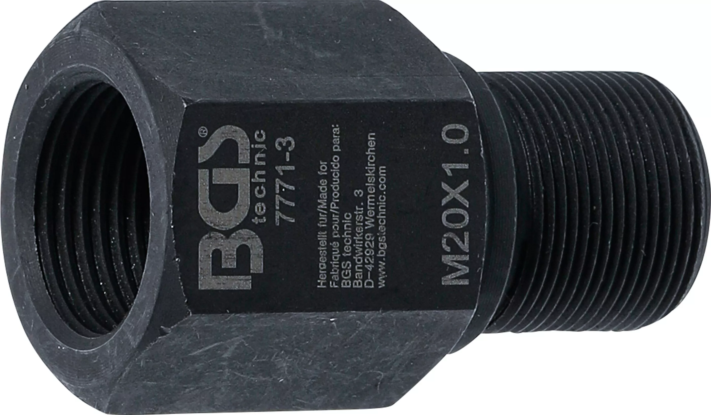 Duză de injecţie benzină & diesel - Adaptor demontare din BGS 7771 | M20 x M20 x 49 mm