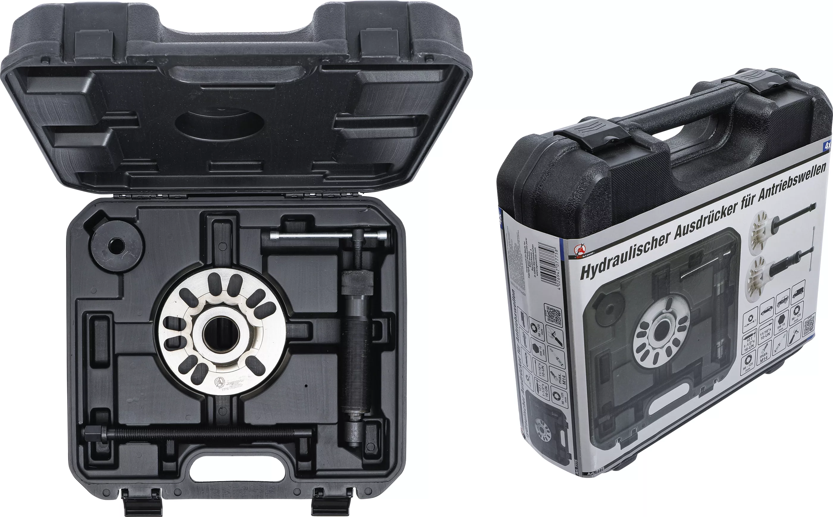 Set extractoare depresare hidraulice pentru arbori de antrenare | 98 - 125 mm [1]