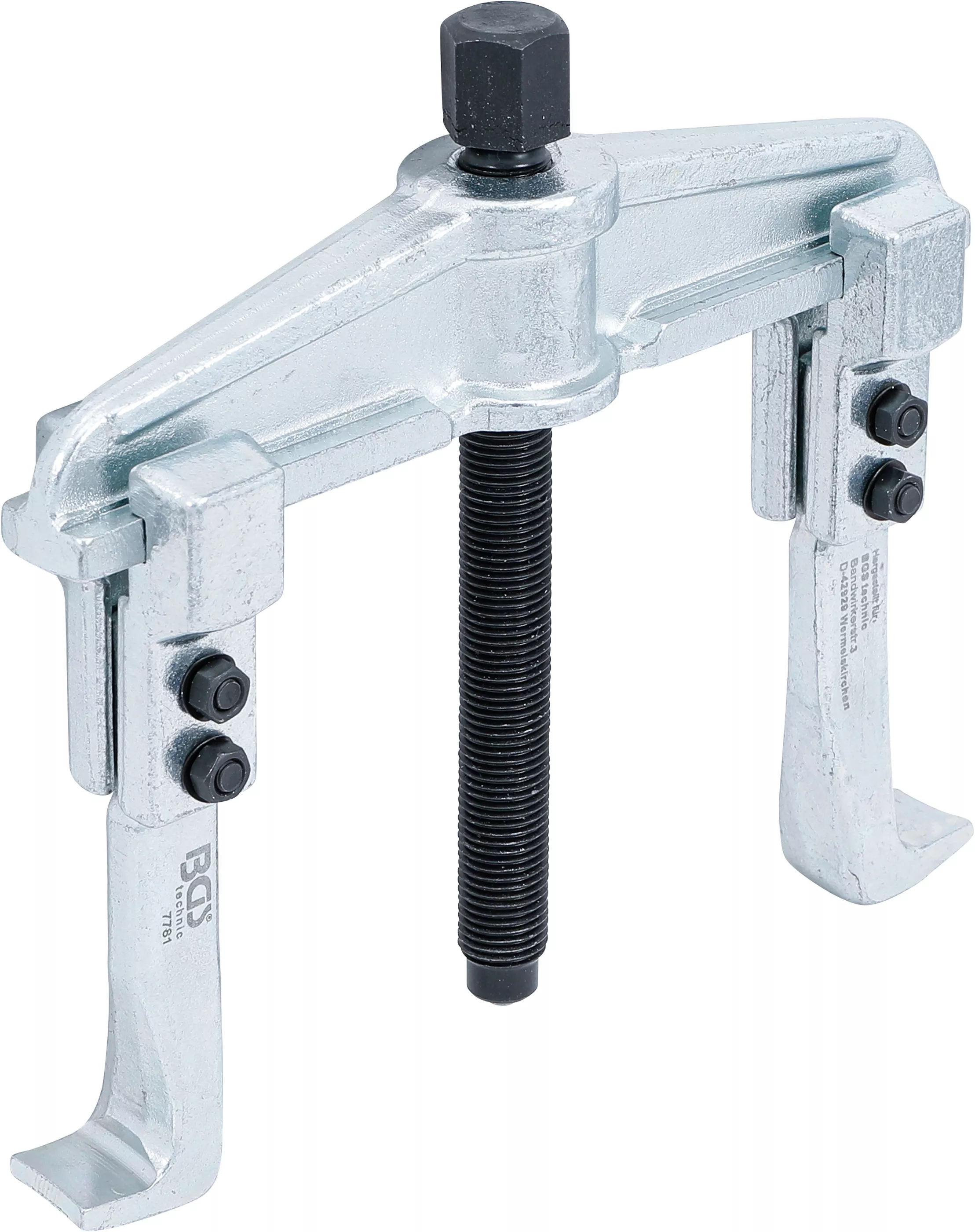 Extractor paralel, filet fin, 2 brate | 50 - 130 mm [3]