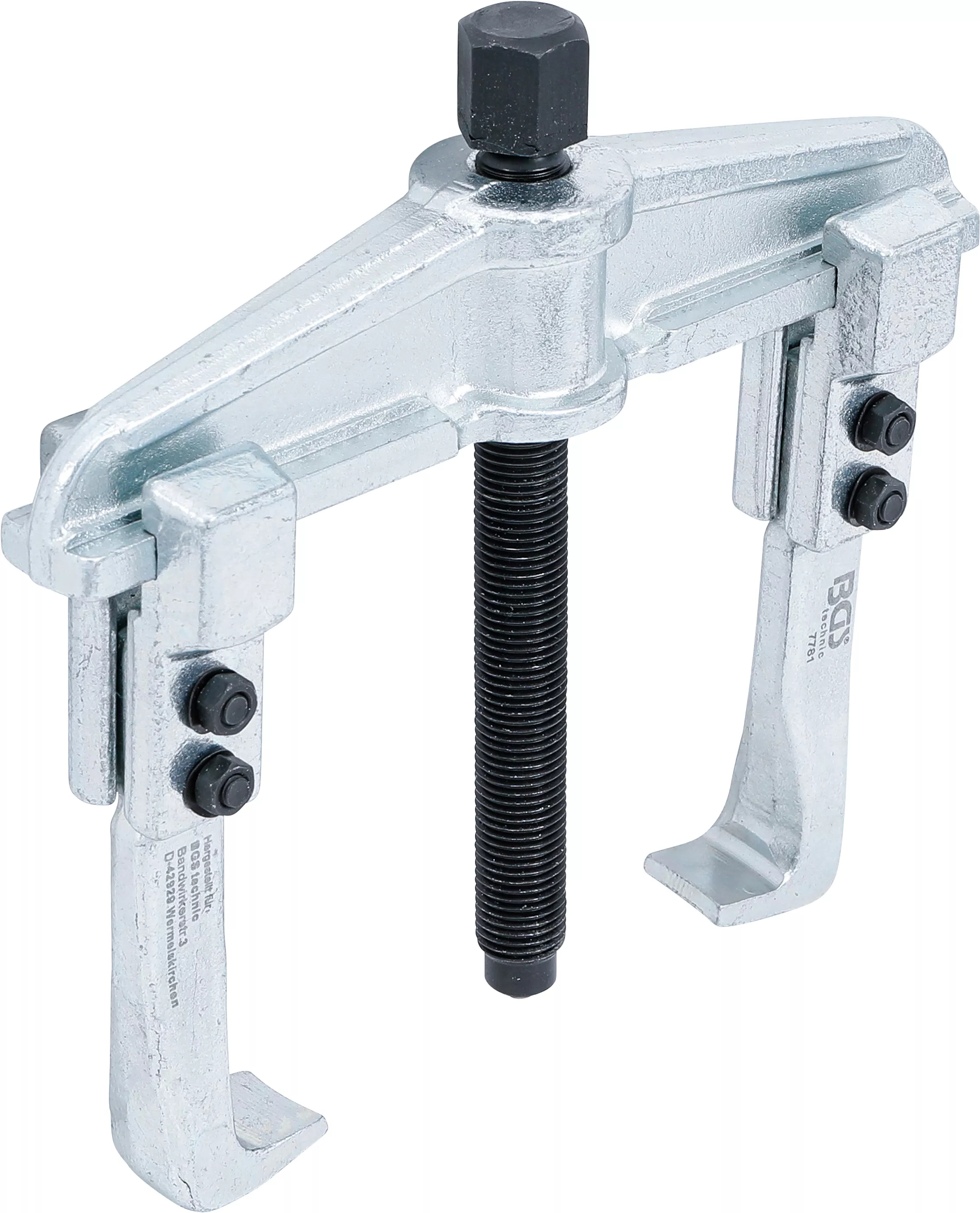 Extractor paralel, filet fin, 2 brate | 50 - 130 mm [1]