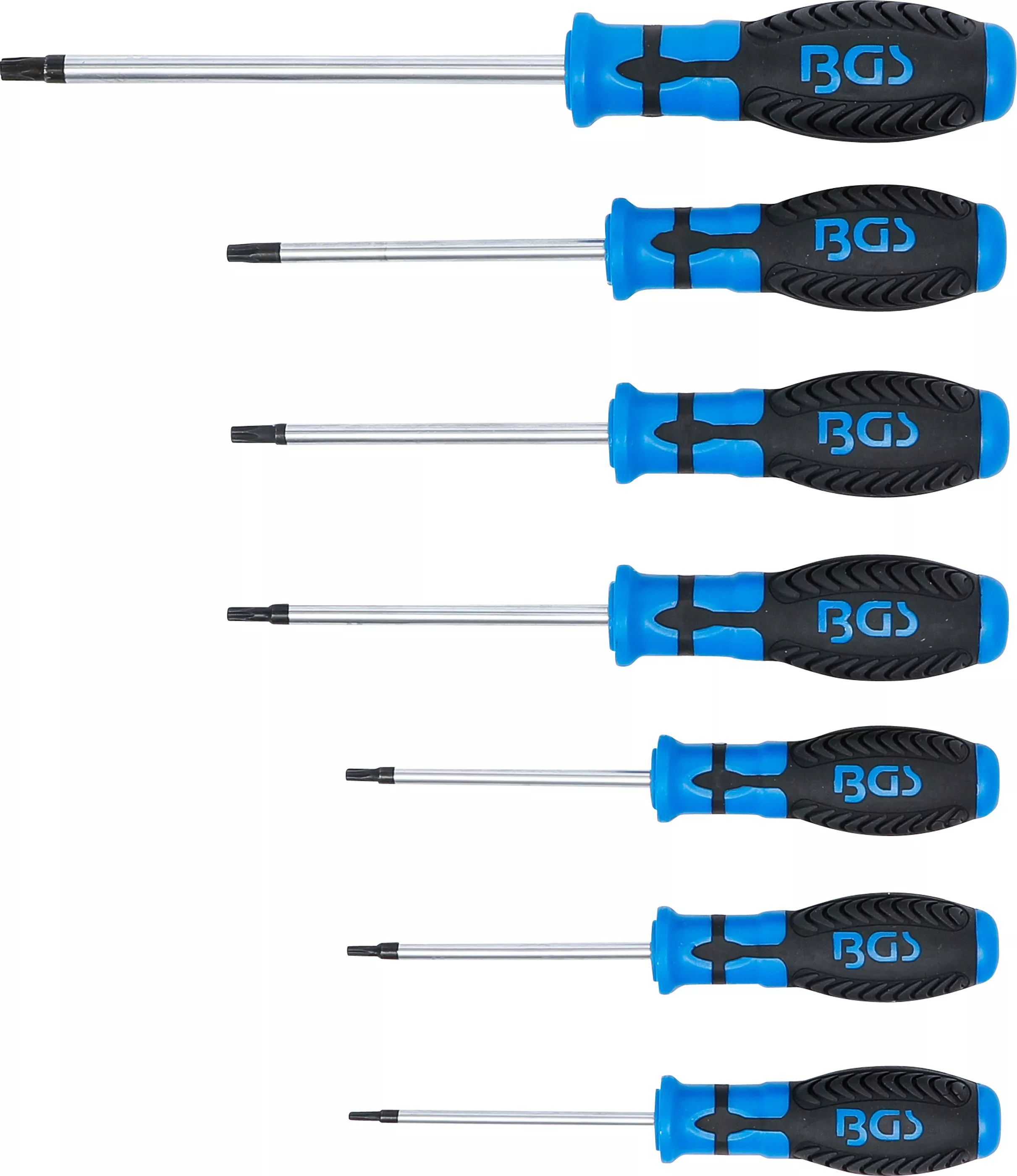 Set surubelnite | Profil T (pentru Torx) cu gaura | T10 - T40 | 7 piese [2]