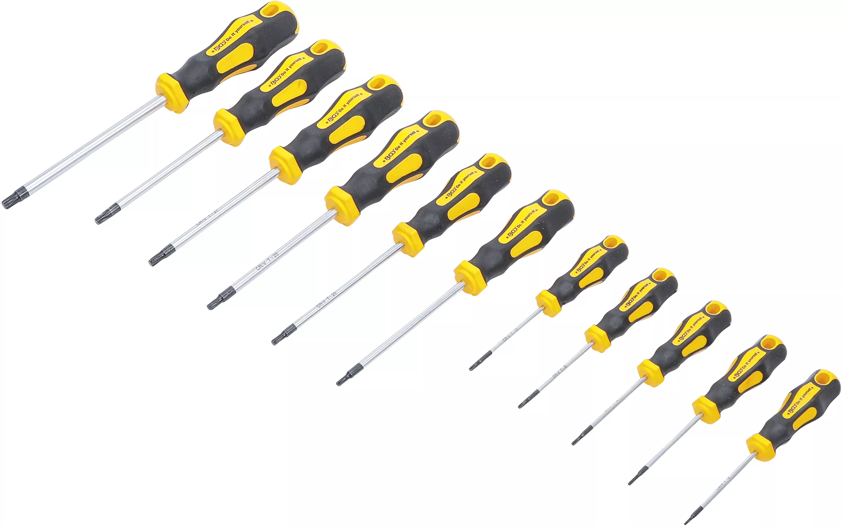Set surubelnite | Profil T (pentru Torx) T6 - T40 | 11 piese [1]