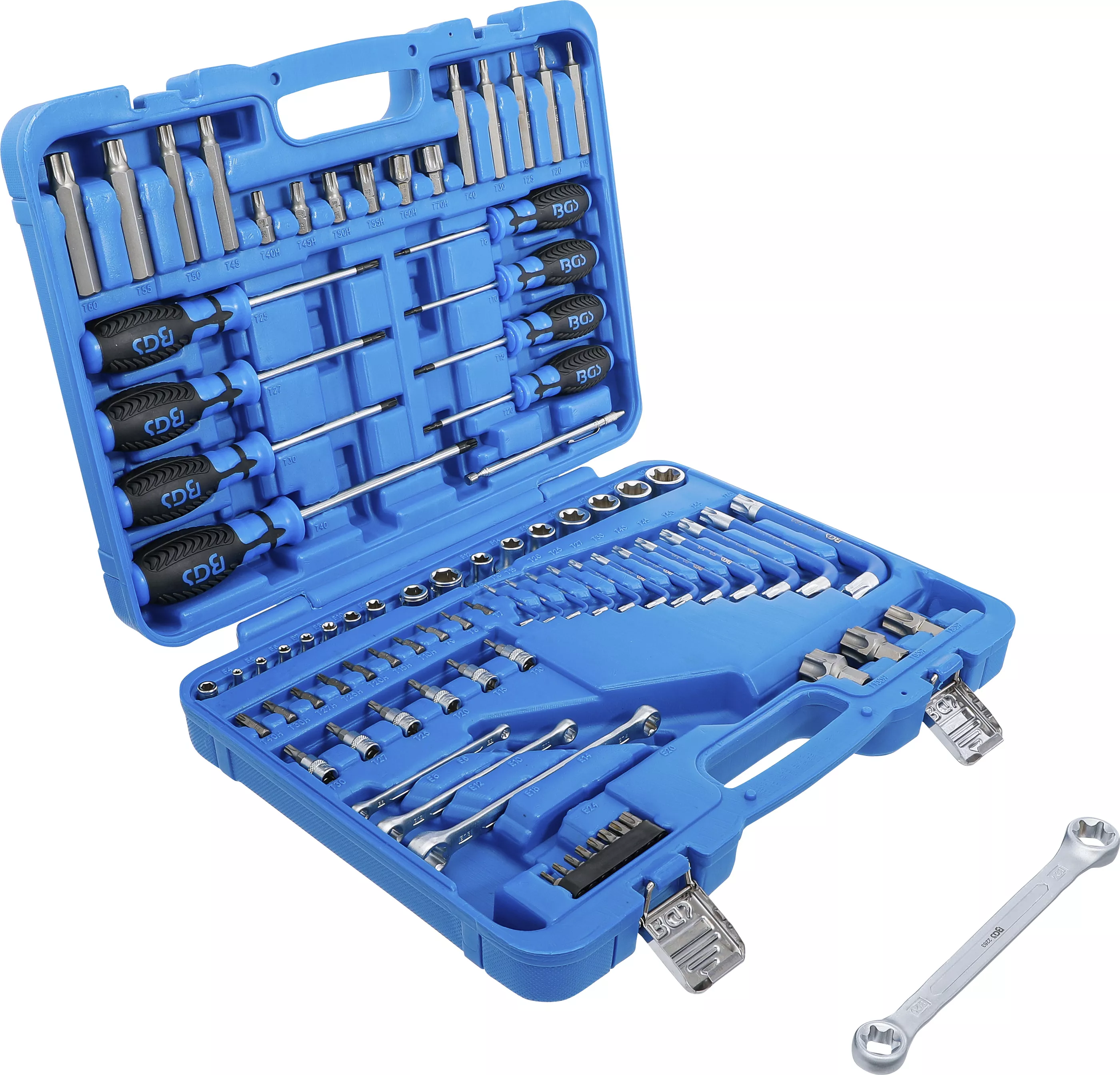 Sortiment unelte | 6,3 mm (1/4") + 12,5 mm (1/2") | Profil E / Profil T (pentru Torx) | 84 piese [5]