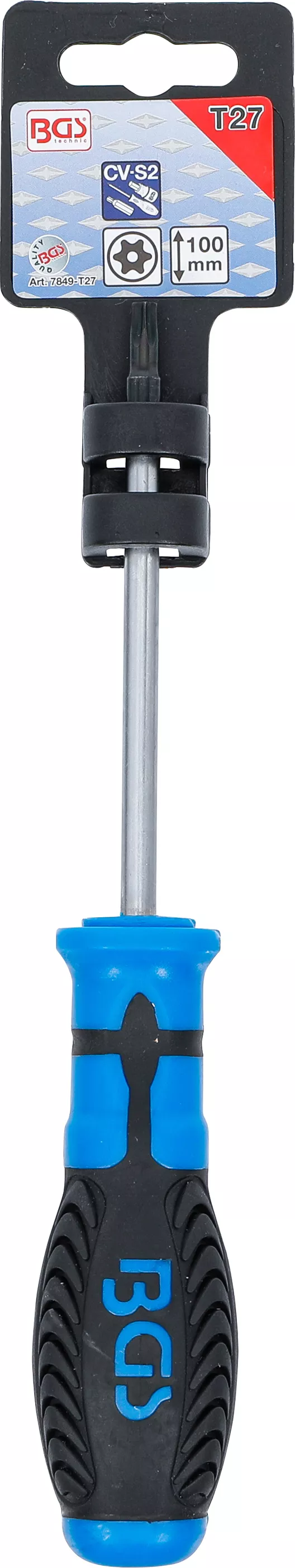 surubelnita | Profil T (pentru Torx) cu gaura T27 | Lungime lama 100 mm [3]