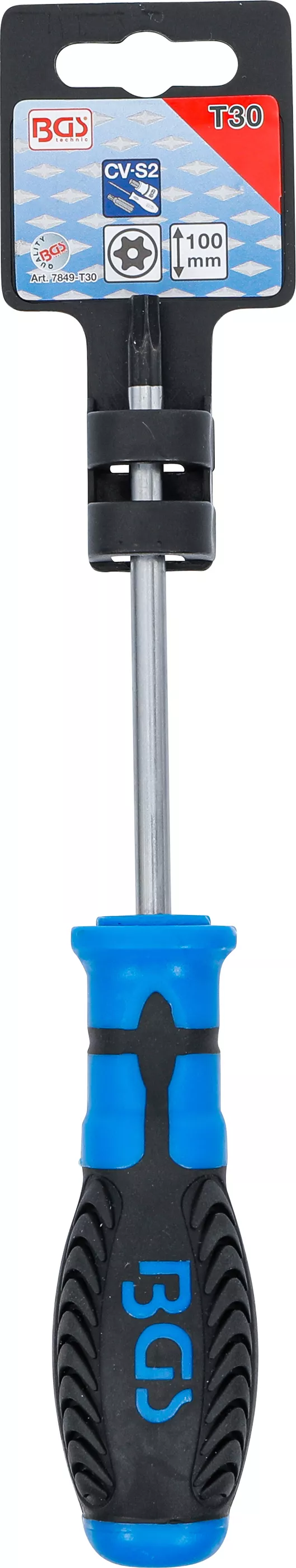 surubelnita | Profil T (pentru Torx) cu gaura T30 | Lungime lama 100 mm [3]