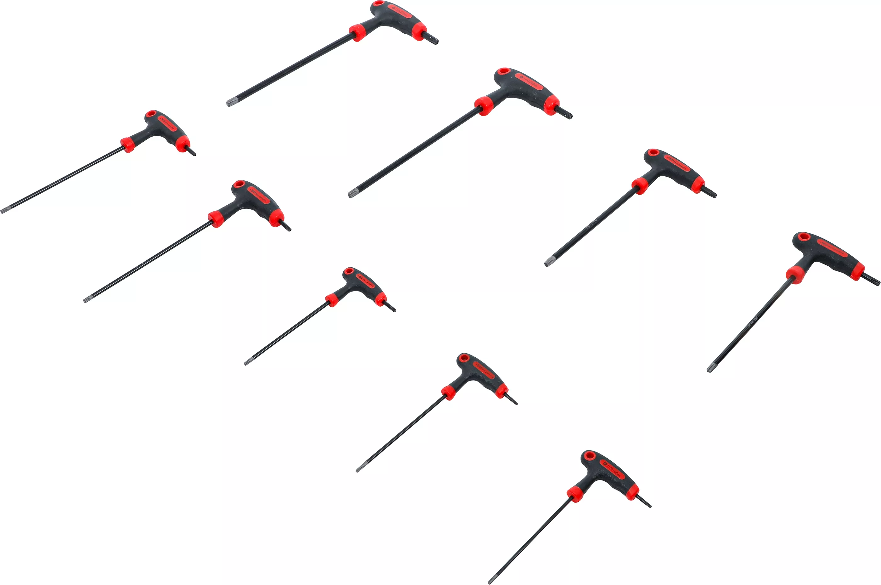 Set surubelnite cu maner T si lama laterala | Profil T (pentru Torx) cu alezaj | T10 - T50 | 9 piese [5]