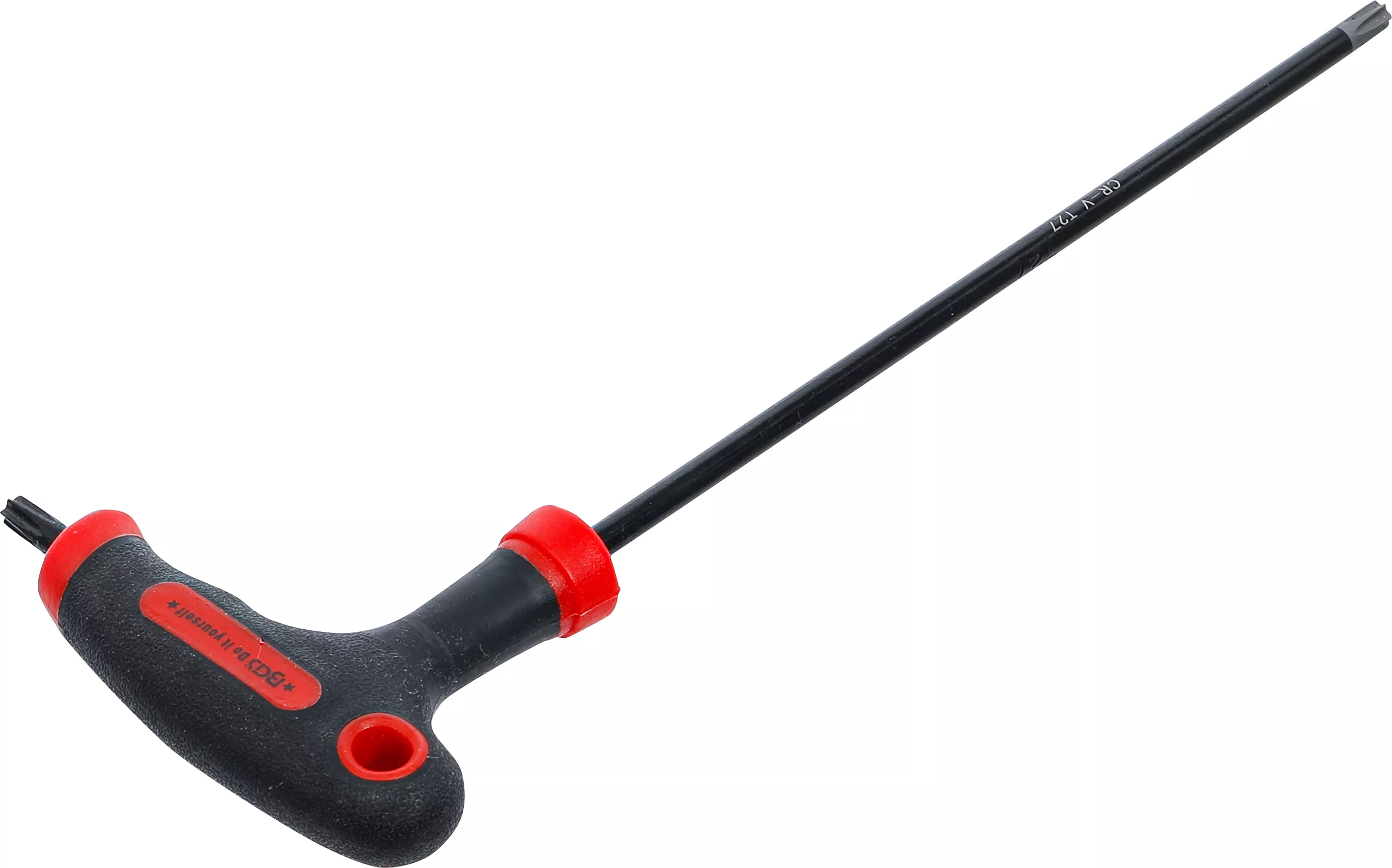 surubelnita cu maner T si lama laterala | Profil T (pentru Torx) cu/fara alezaj T27 [3]
