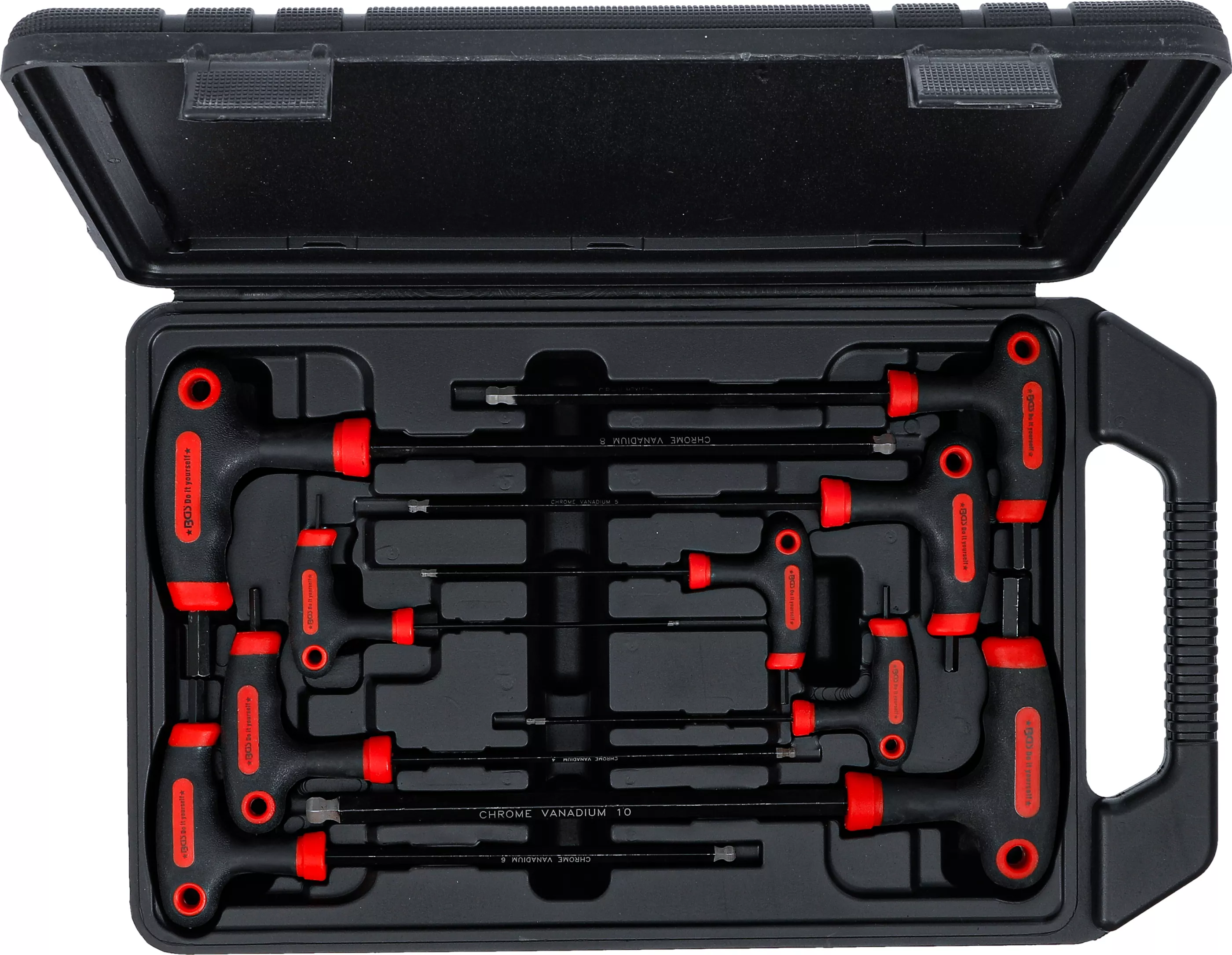 Set surubelnite cu maner T si lama laterala | hexagon interior | 2 - 10 mm | 9 piese [5]