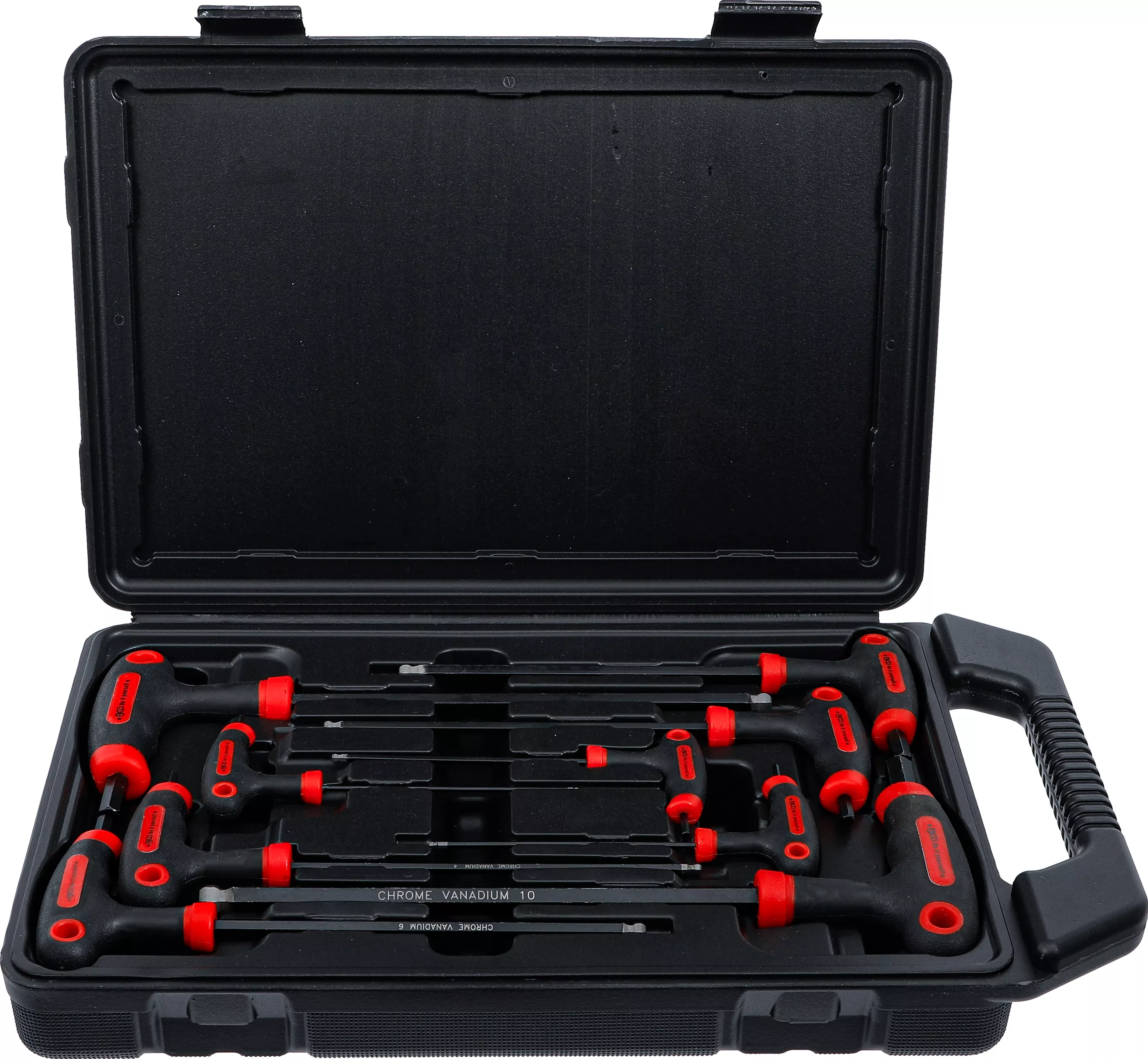 Set surubelnite cu maner T si lama laterala | hexagon interior | 2 - 10 mm | 9 piese [1]