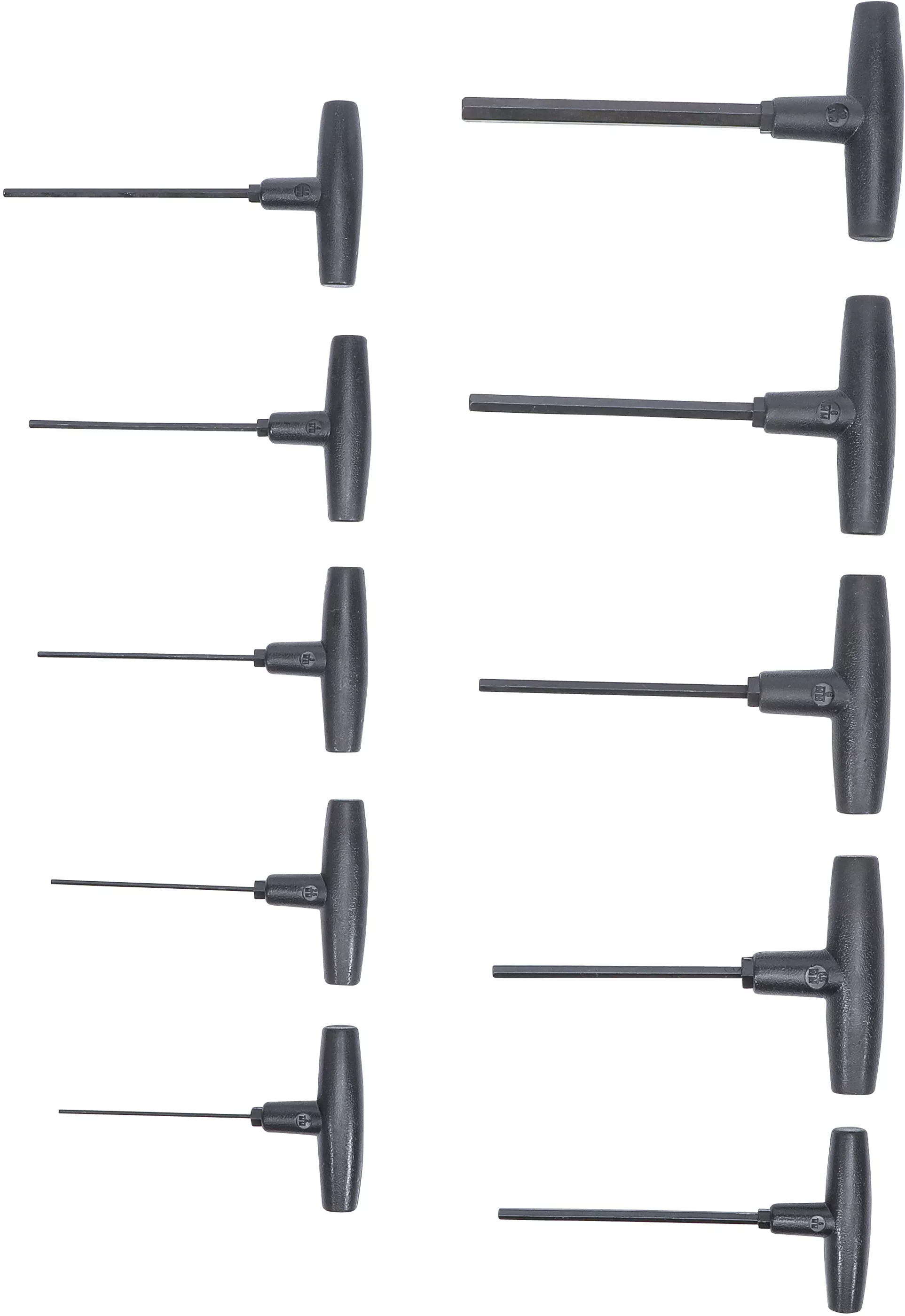 Set surubelnite cu maner T | hexagon interior 2 - 10 mm | 10 piese [3]