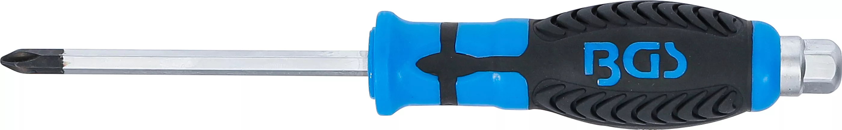 surubelnita, varf cu profil hexagonal | Cap cruce PH2 | Lungime lama 100 mm [2]