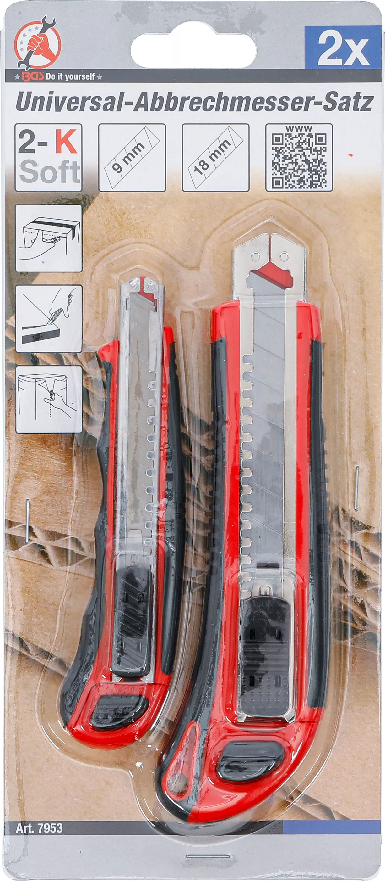 Cutter universal | Latime lama 9 / 18 mm | 4 piese [5]