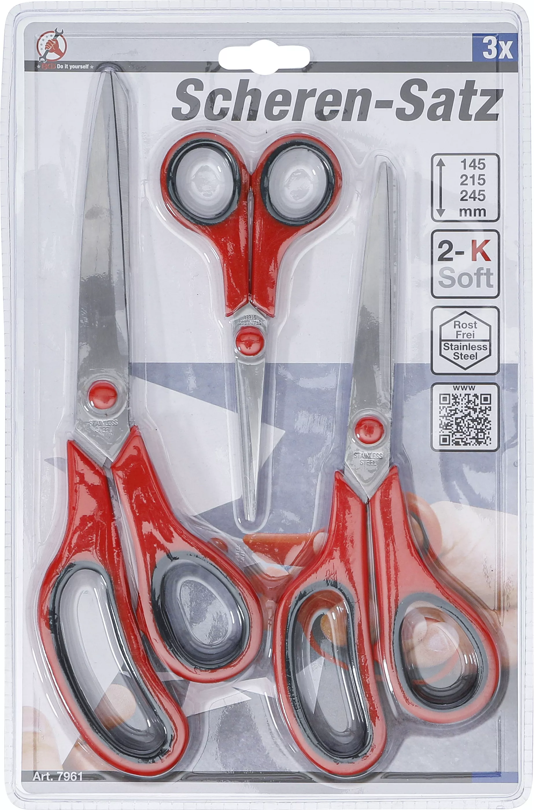 Set foarfeci | inoxidabile | 3 piese [4]