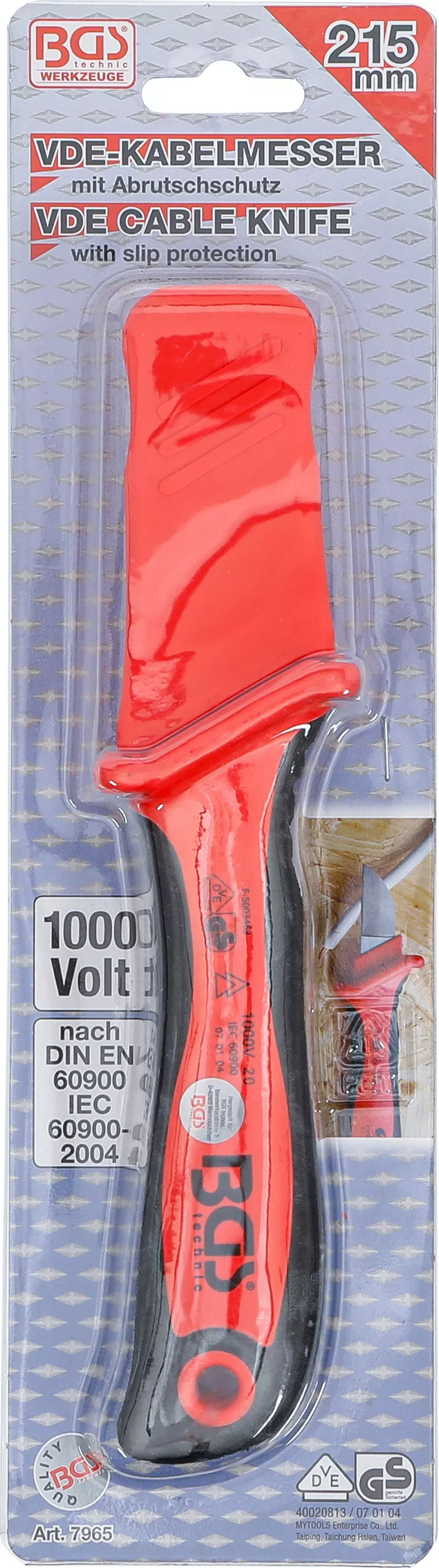 Cutit cabluri VDE cu protectie anti-alunecare [4]
