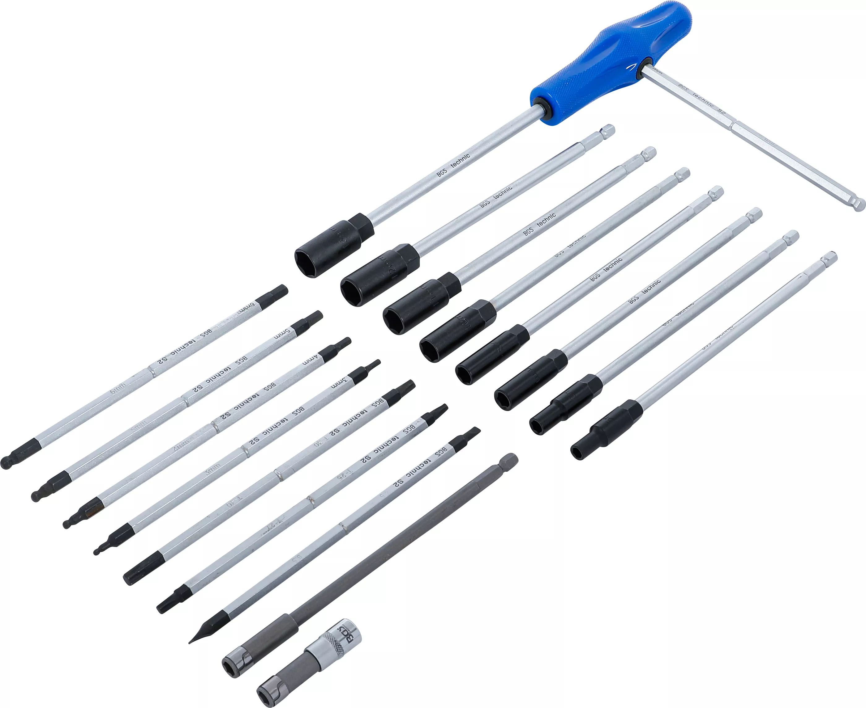 Set surubelnite speciale cu maner T si capete chei | 19 piese [2]
