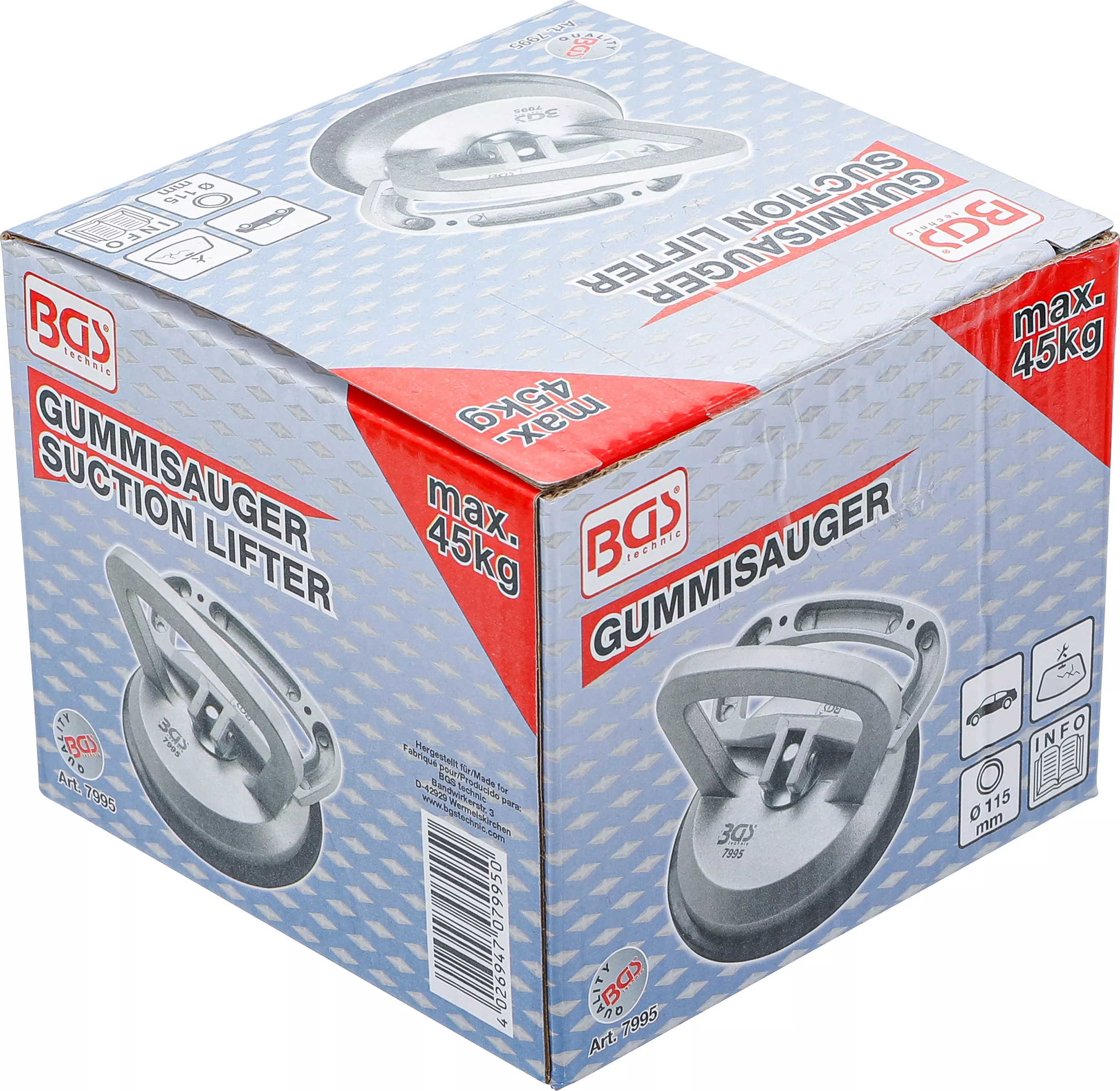 Ventuza | Executie complet metalica | o 115 mm [4]