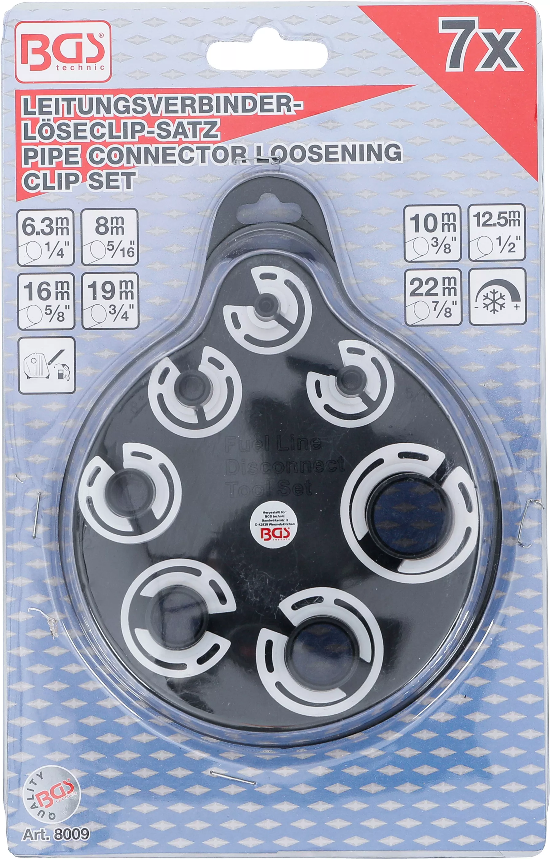 Set clipsuri desfacere conector conducte | 7 piese [4]