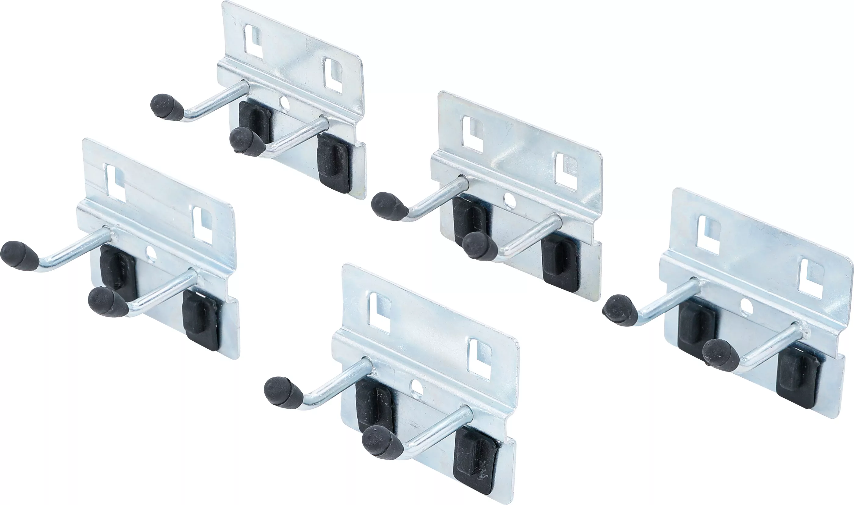 Echipamente - Set carlige duble | 40 mm | pentru sistem dulapuri de perete | 5 piese