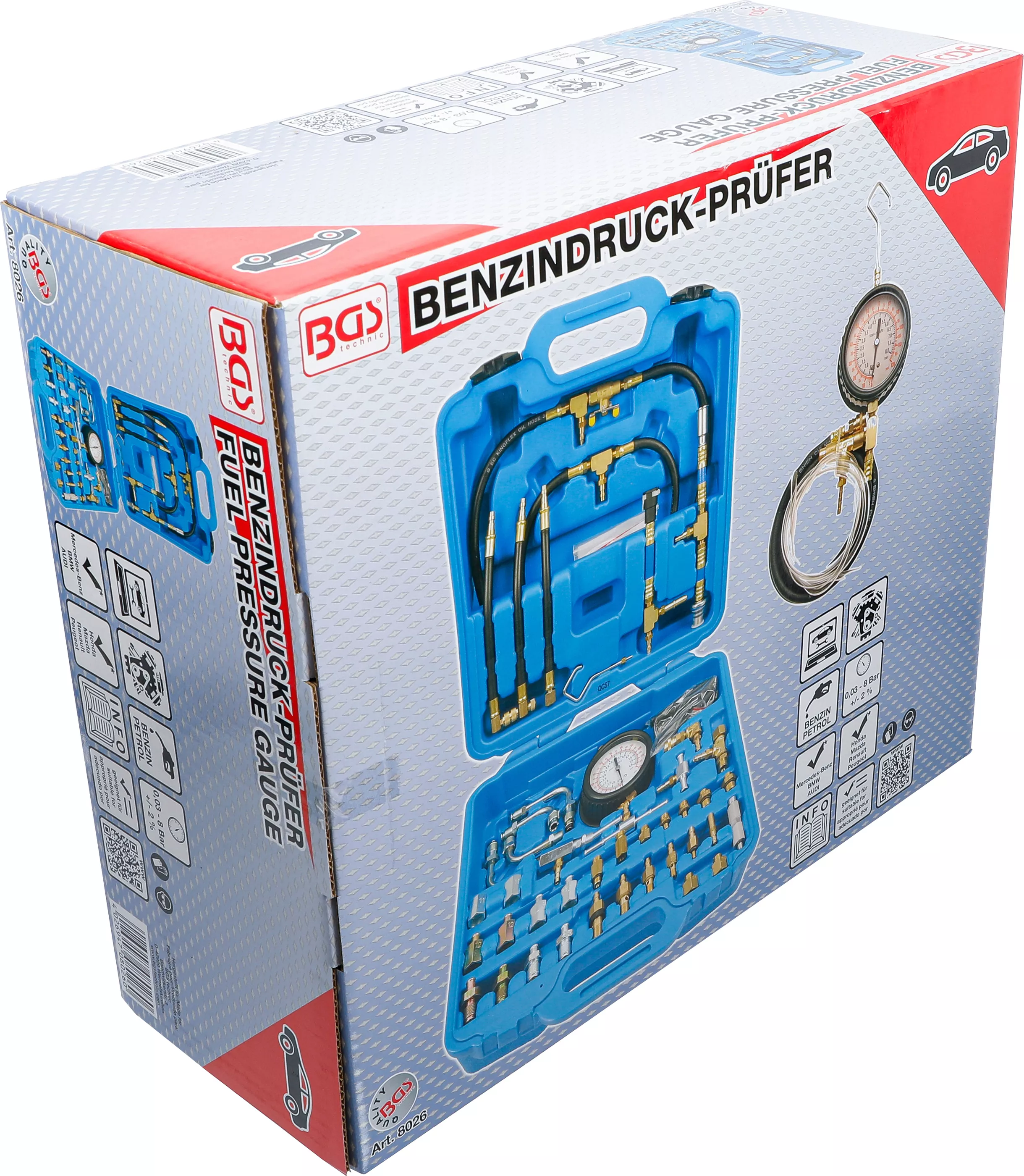 Tester presiune benzina | 0 - 8 bar [6]