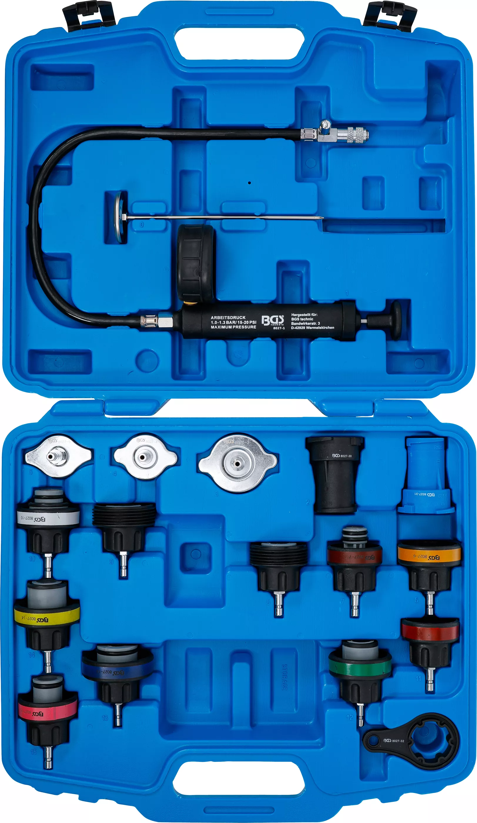 Set presare si verificare sistem de racire | 18 piese [5]