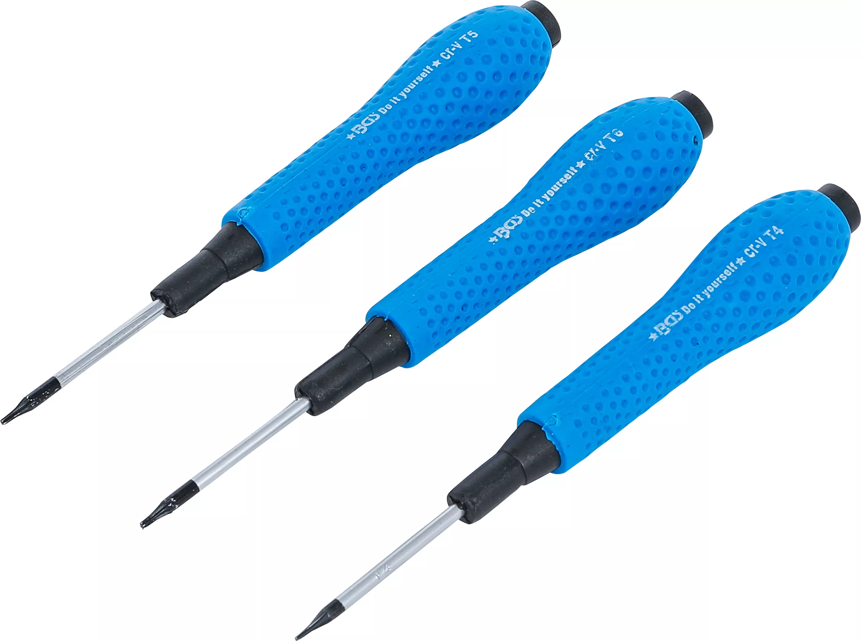 Set surubelnite de precizie | Profil T (pentru Torx) T4 / T5 / T6 | 3 piese [1]