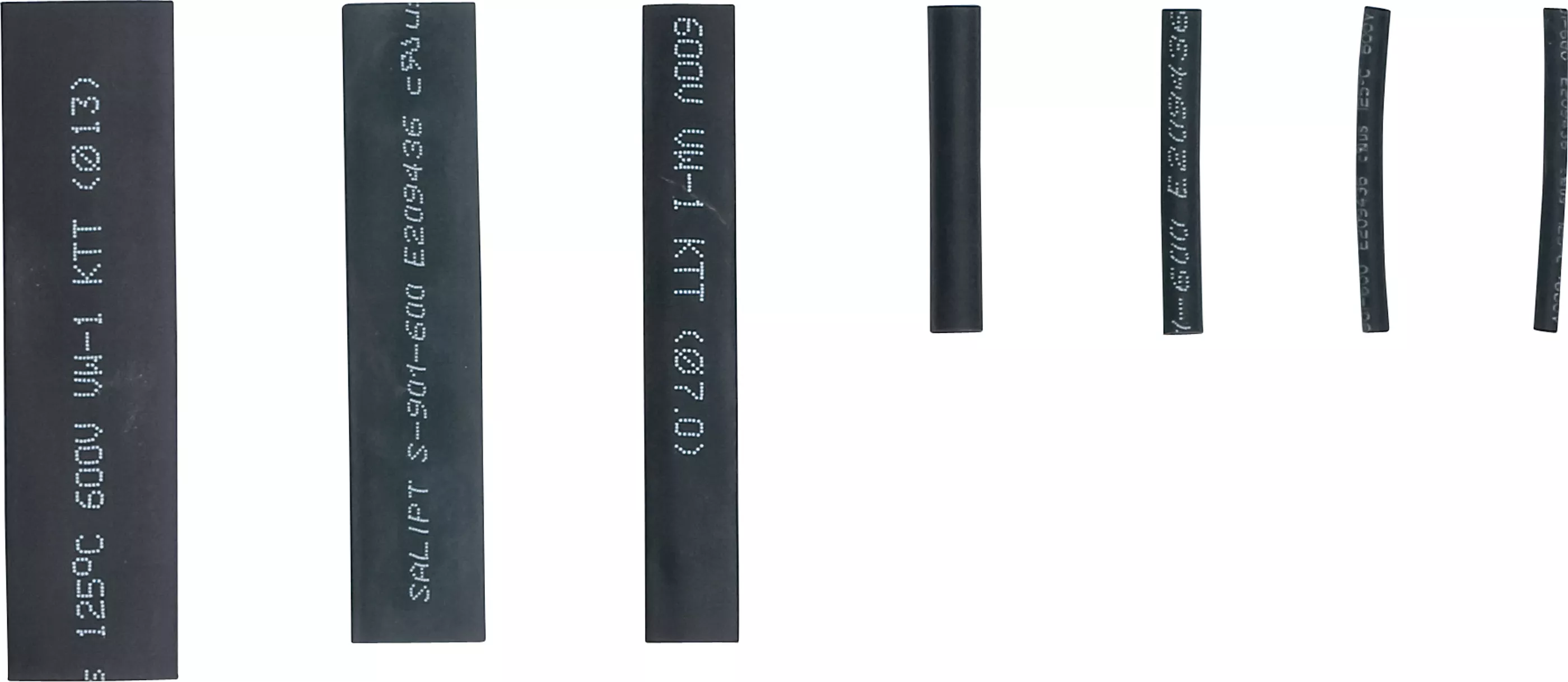 Set tuburi termocontractibile | negru | 127 piese [2]
