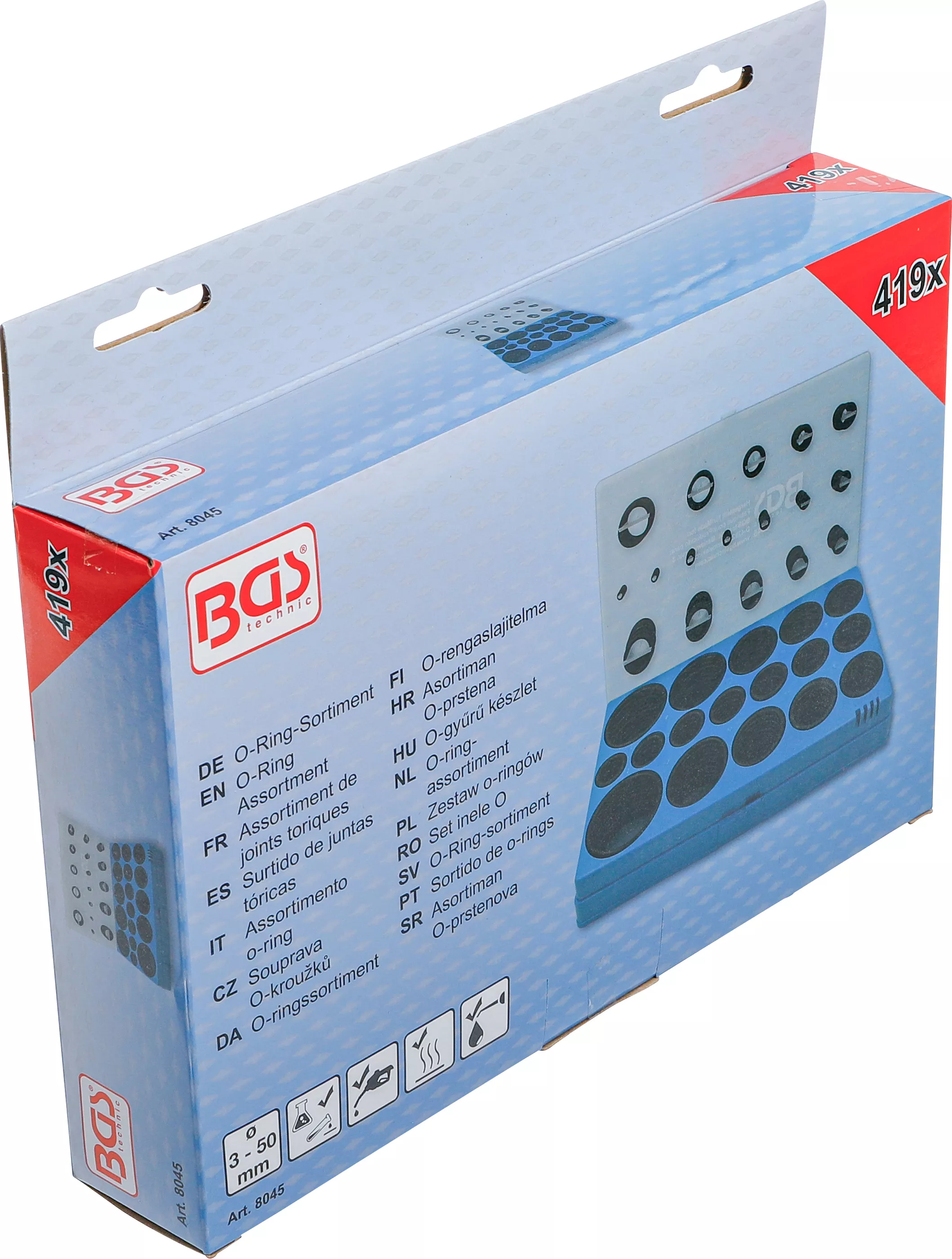 Set inele O | o 3 - 50 mm | 419 piese [6]