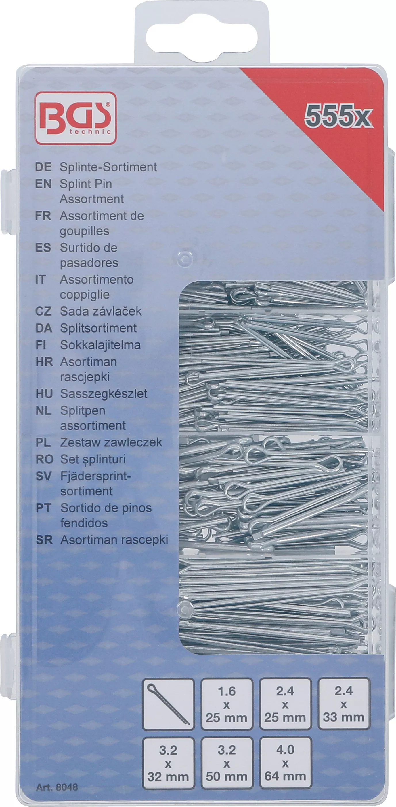 Set splinturi | o 1,6 - 4,0 mm | 555 piese [3]