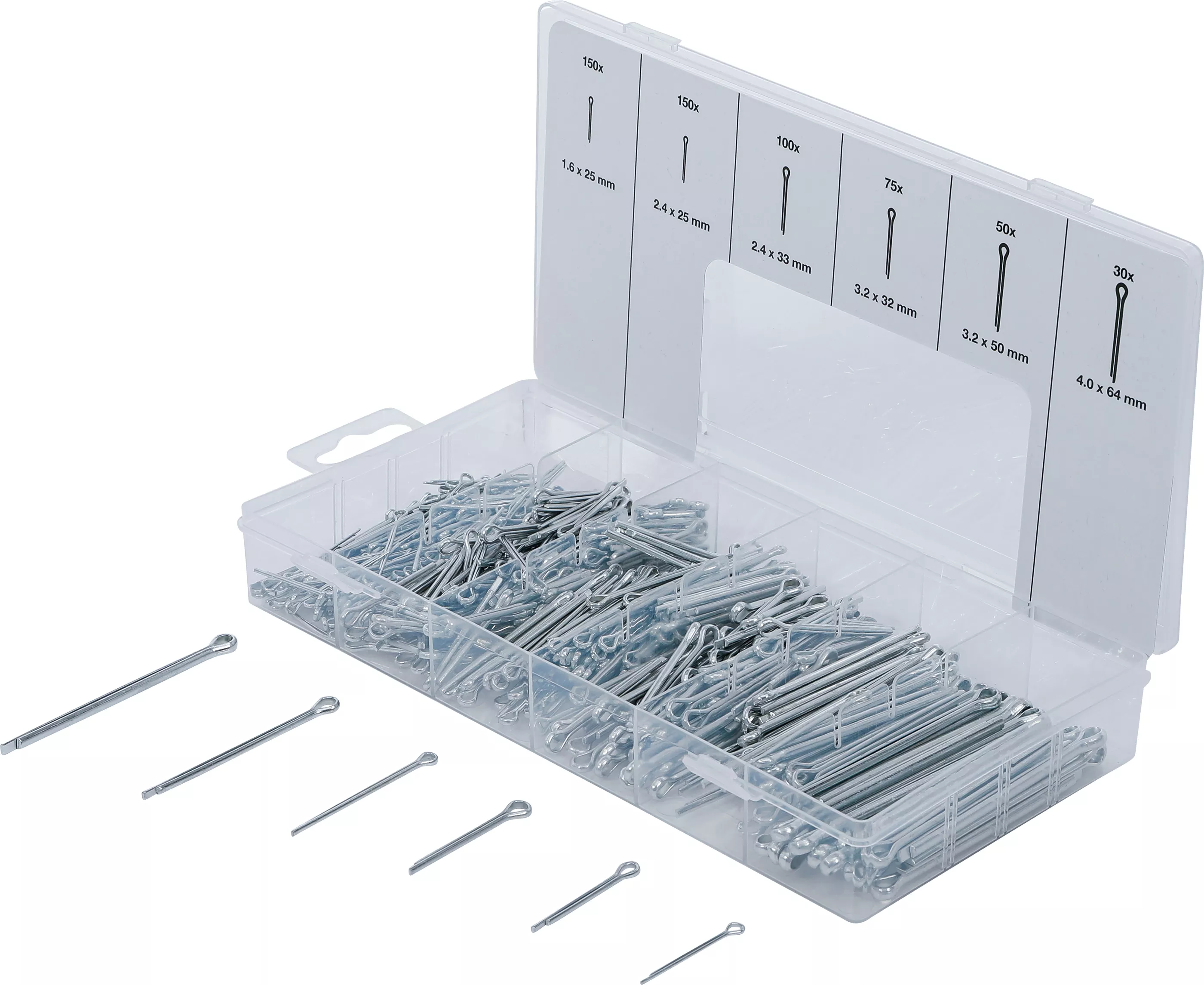 Set splinturi | o 1,6 - 4,0 mm | 555 piese [1]