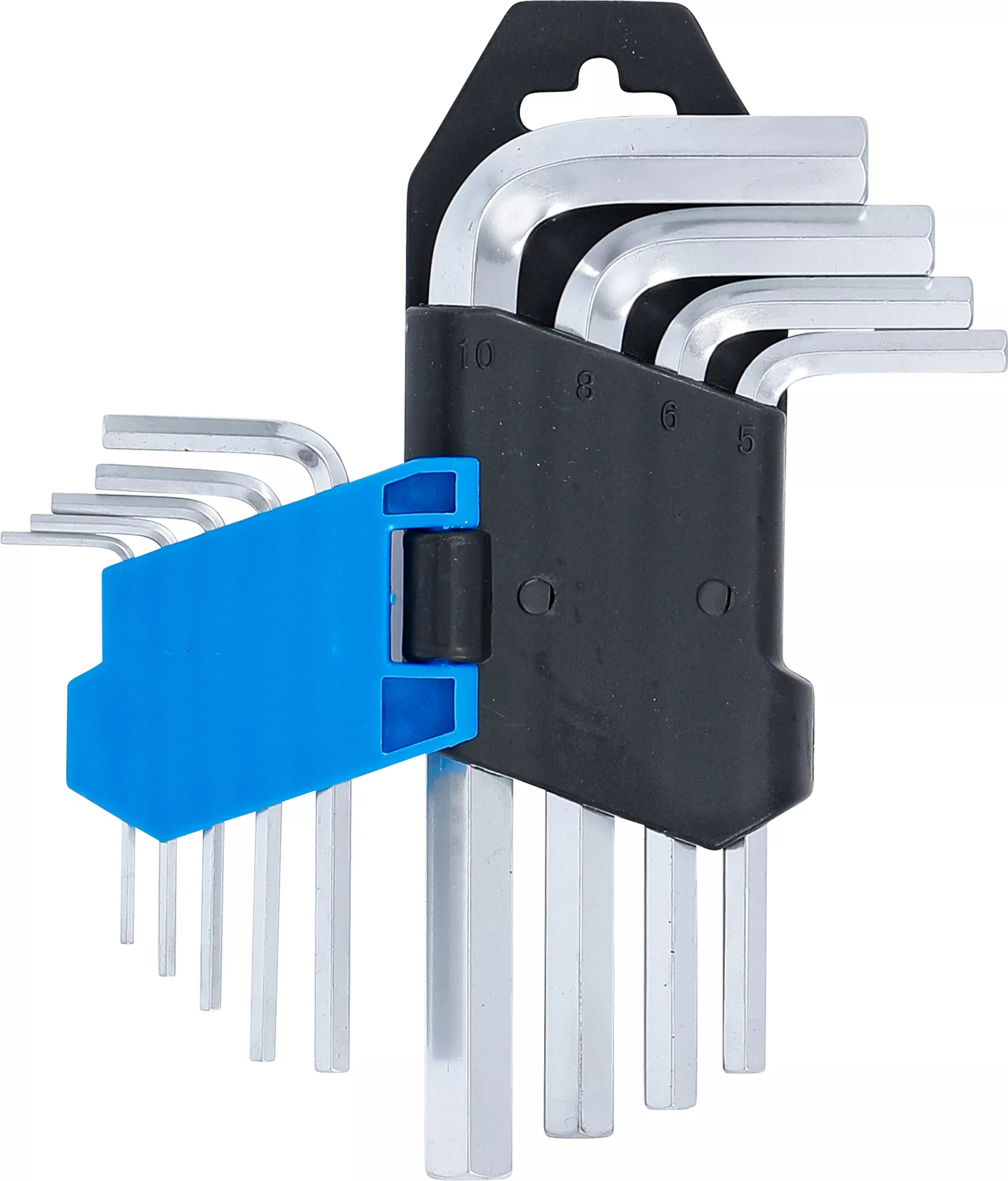 Set chei tip L | scurte | hexagon interior 1,5 - 10 mm | 9 piese [3]