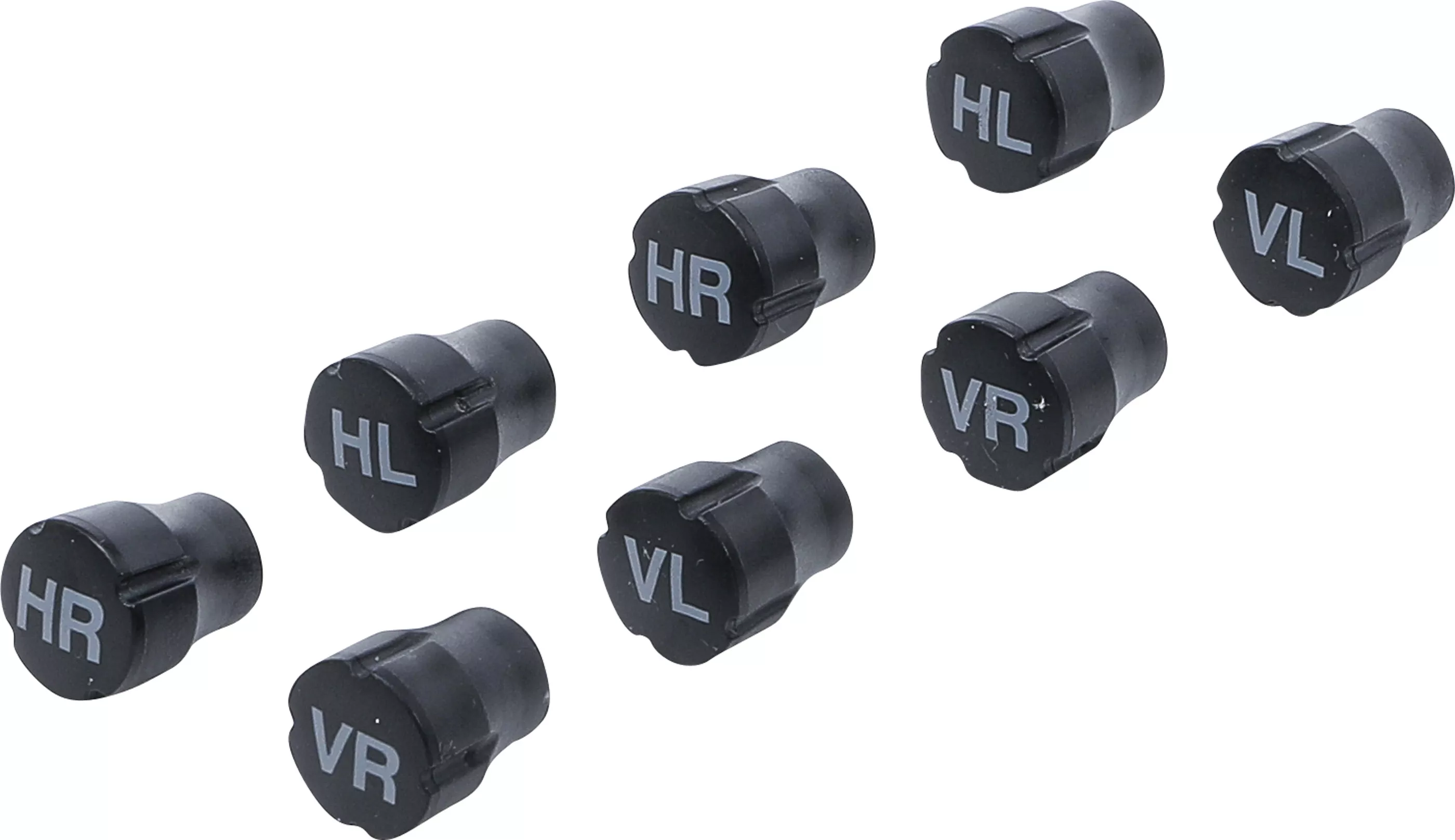 Set capace ventile plastic | pentru marcarea pneurilor | 8 piese [1]