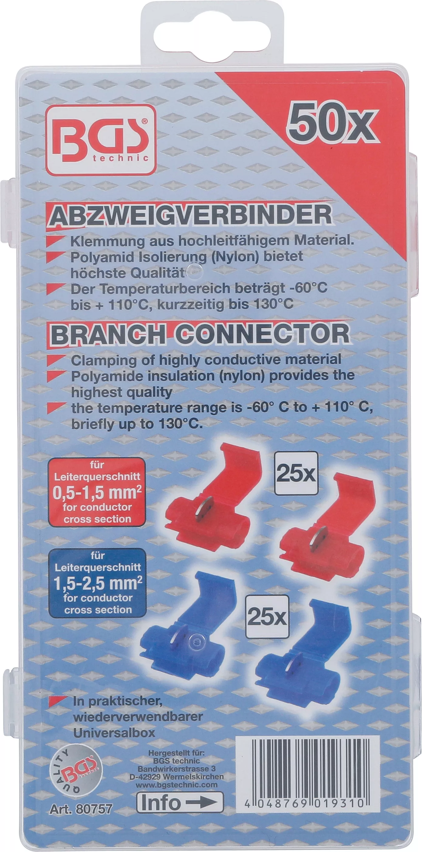 Sortiment conectori-distribuitori | 50 piese [3]