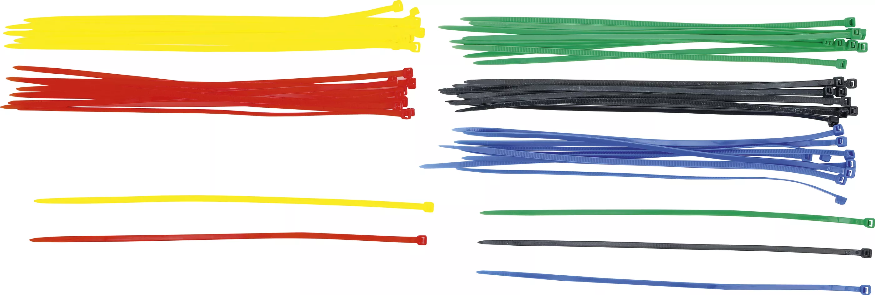 Set coliere pentru cablu | colorat | 4,8 x 300 mm | 50 piese [2]