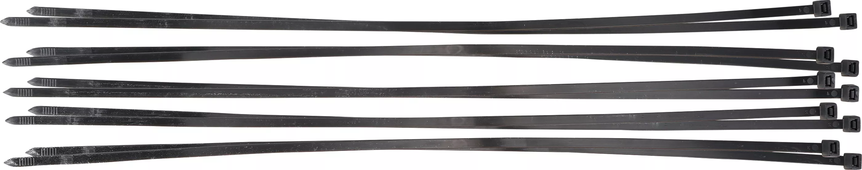 Set coliere pentru cablu | negru | 8,0 x 700 mm | 10 piese [2]
