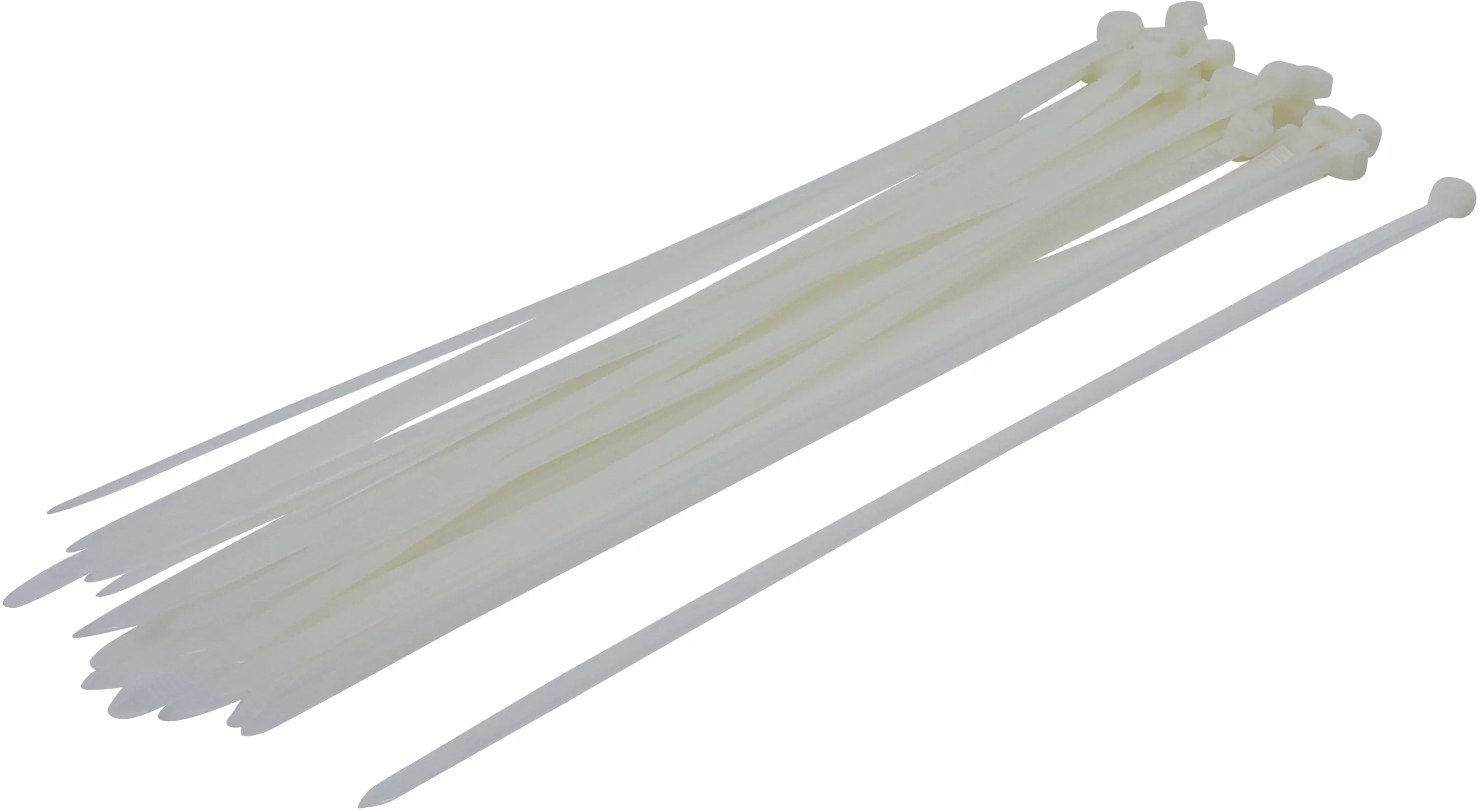 Set coliere pentru cablu | alb | 8,0 x 400 mm | 30 piese [1]