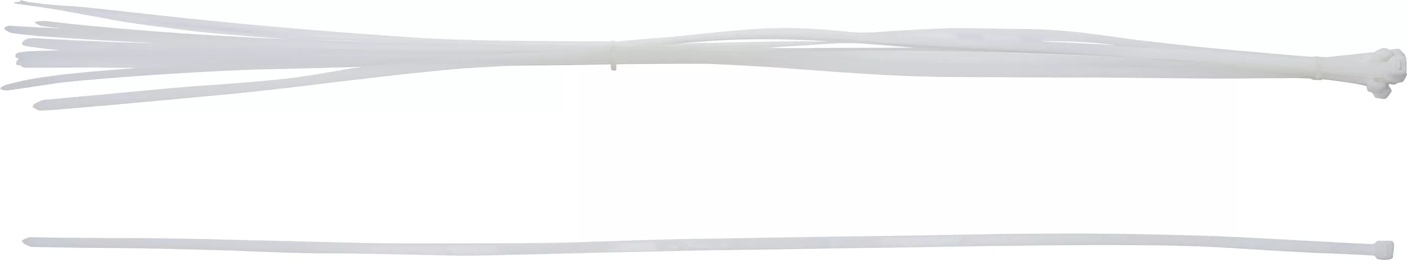 Set coliere pentru cablu | alb | 8,0 x 1000 mm | 10 piese [2]