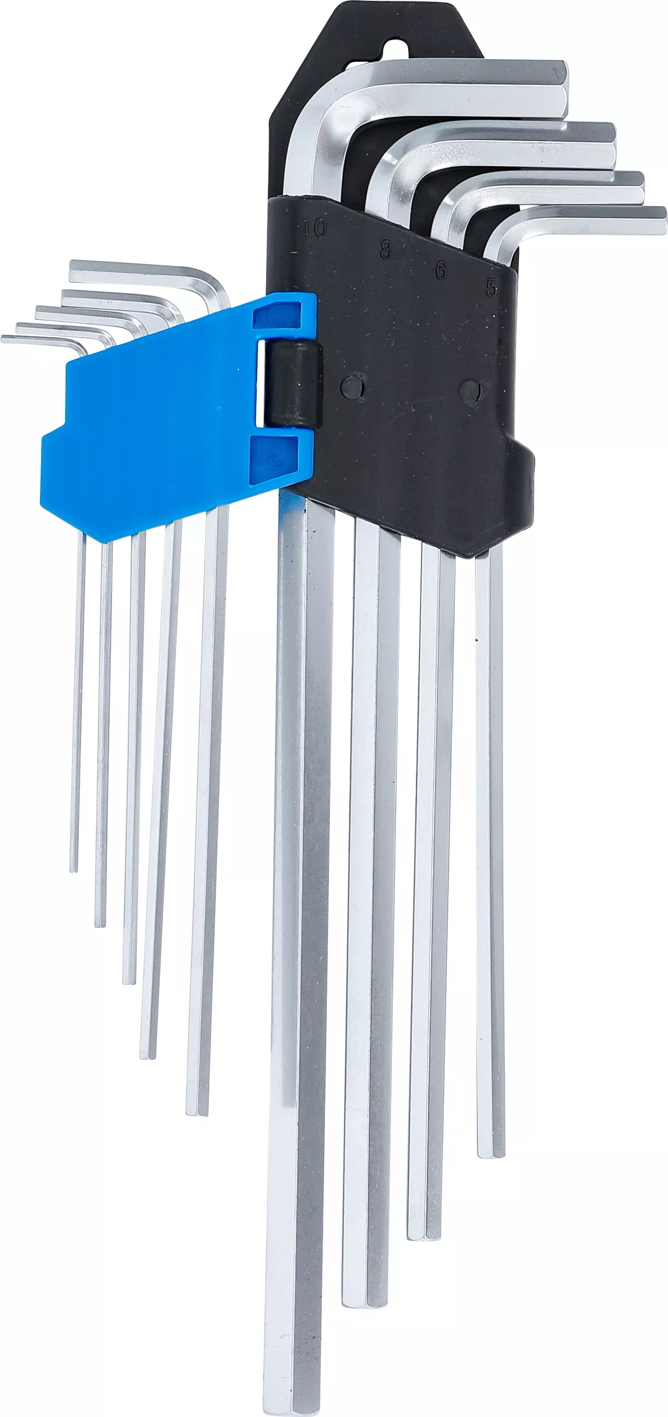 Set chei tip L | extra lungi | hexagon interior 1,5 - 10 mm | 9 piese [3]