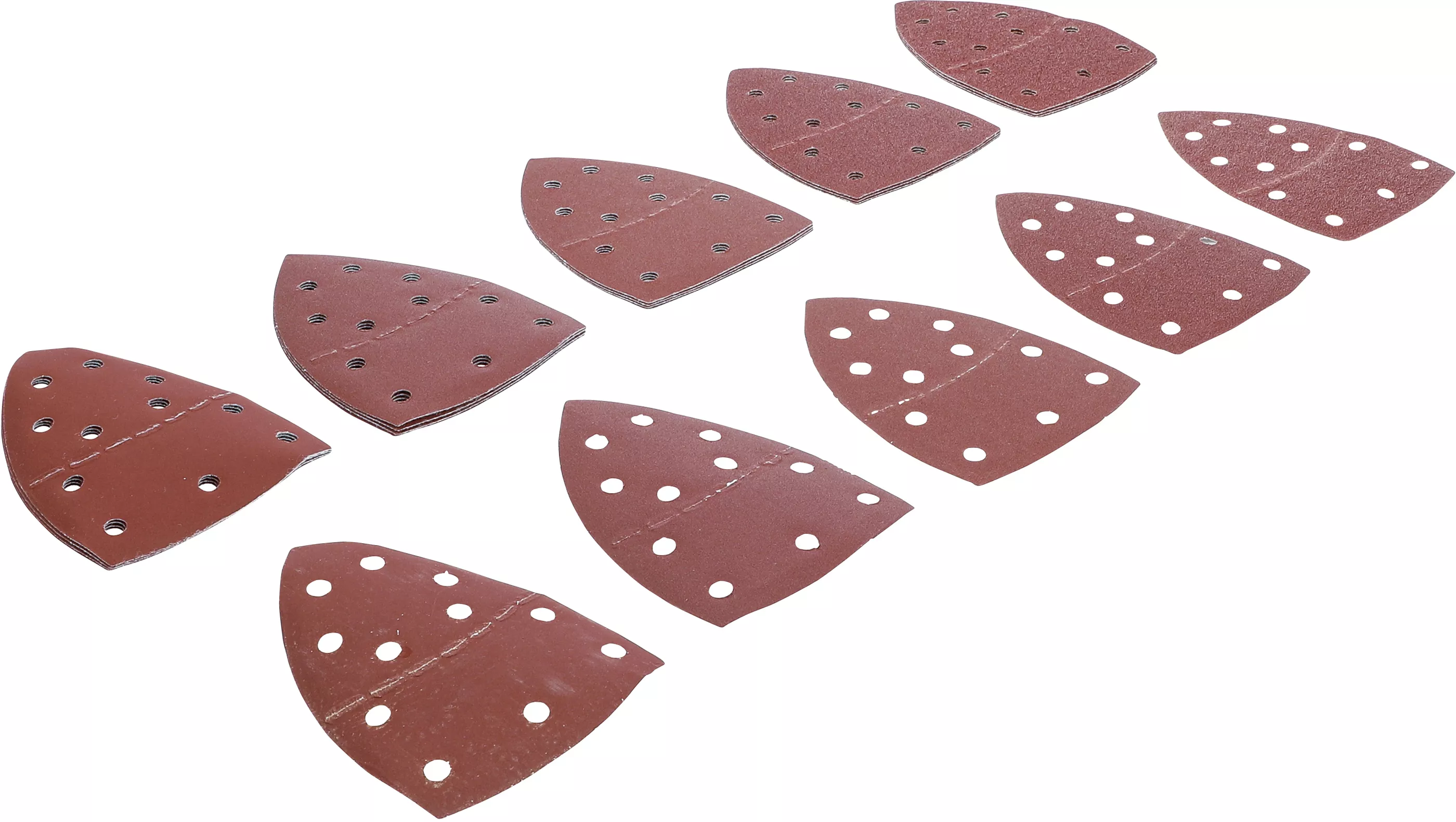 Set benzi slefuire pentru slefuitor multiplu | 145 x 100 mm | K 40 - 400 | 25 piese [1]