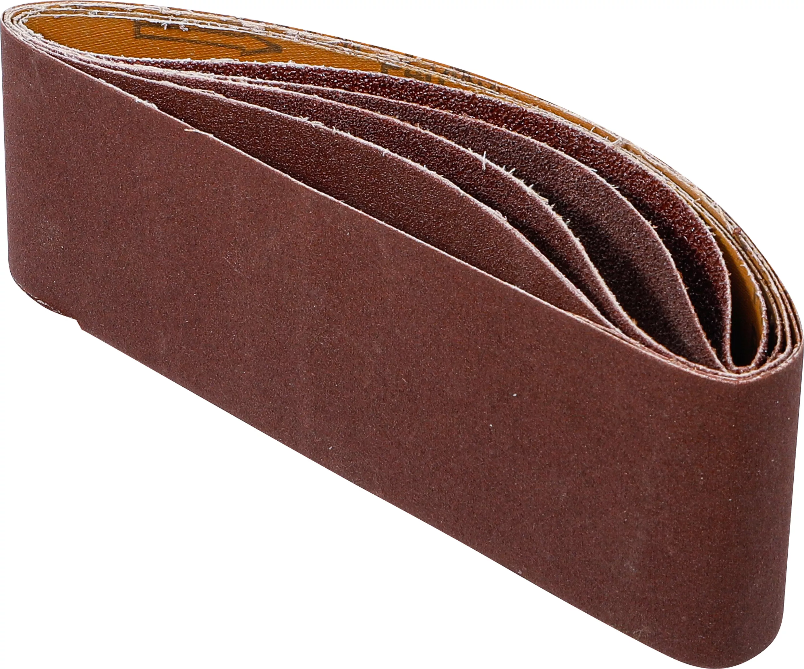 Set banda de slefuire | pentru slefuitoarele cu banda | 75 x 533 mm | K 40 - 60 - 80 - 120 - 240 | 5 piese [2]