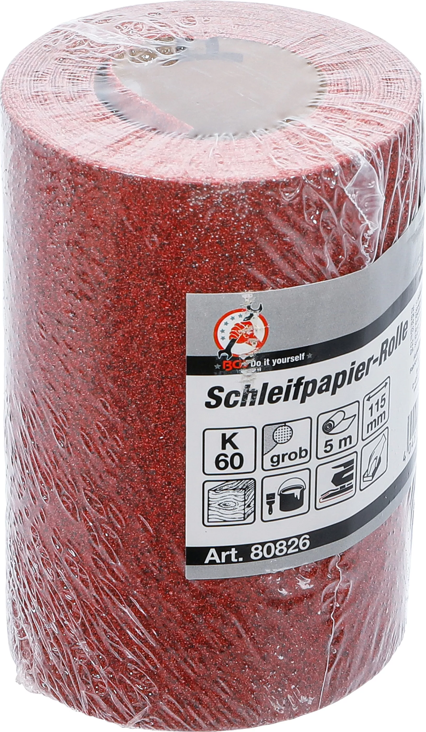 Rola hartie de slefuit | 115 mm x 5 m | Granulatie 60 [4]