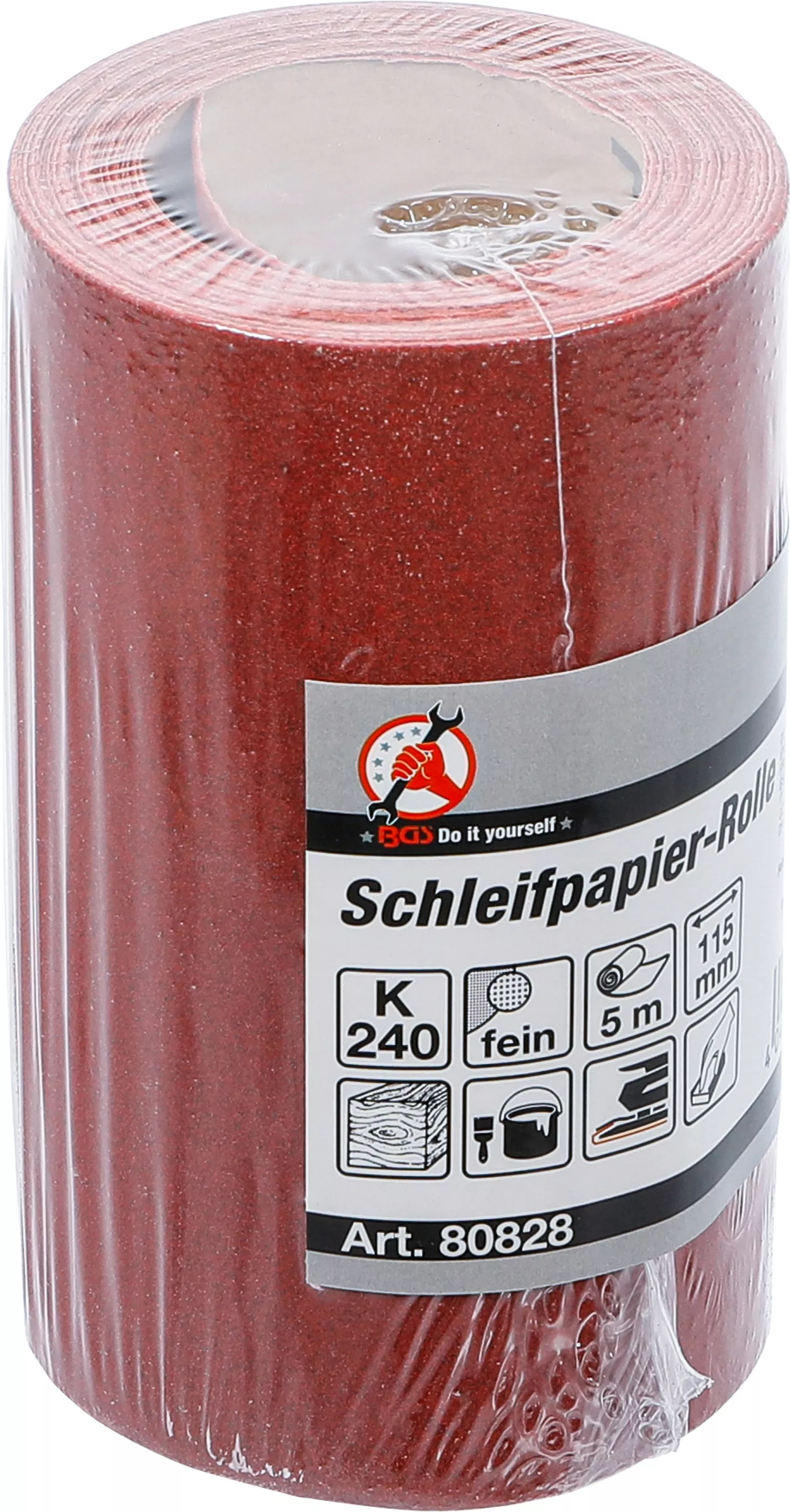 Rola hartie de slefuit | 115 mm x 5 m | Granulatie 240 [4]