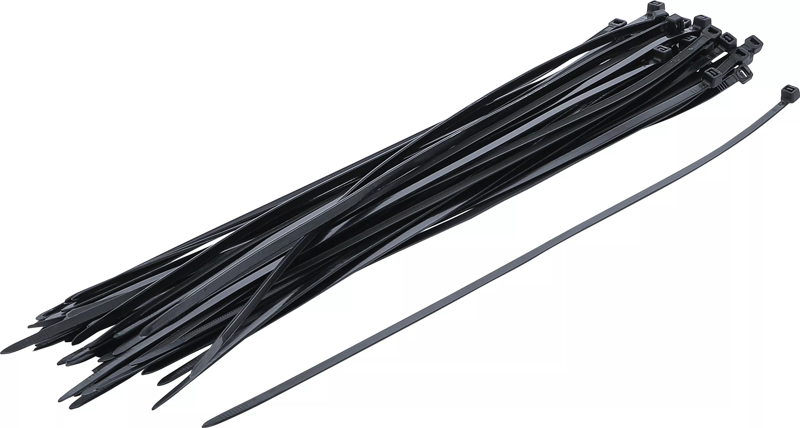 Set coliere pentru cablu | negru | 4,5 x 350 mm | 50 piese [1]