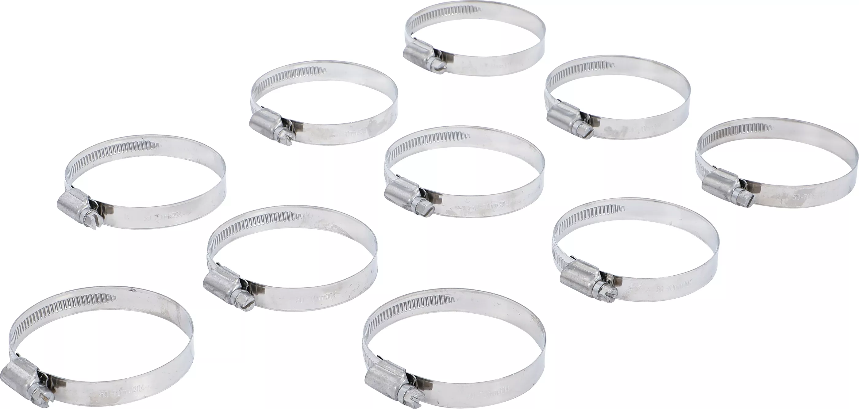 Colier de furtun | inox | 50 x 70 mm | 10 piese [1]
