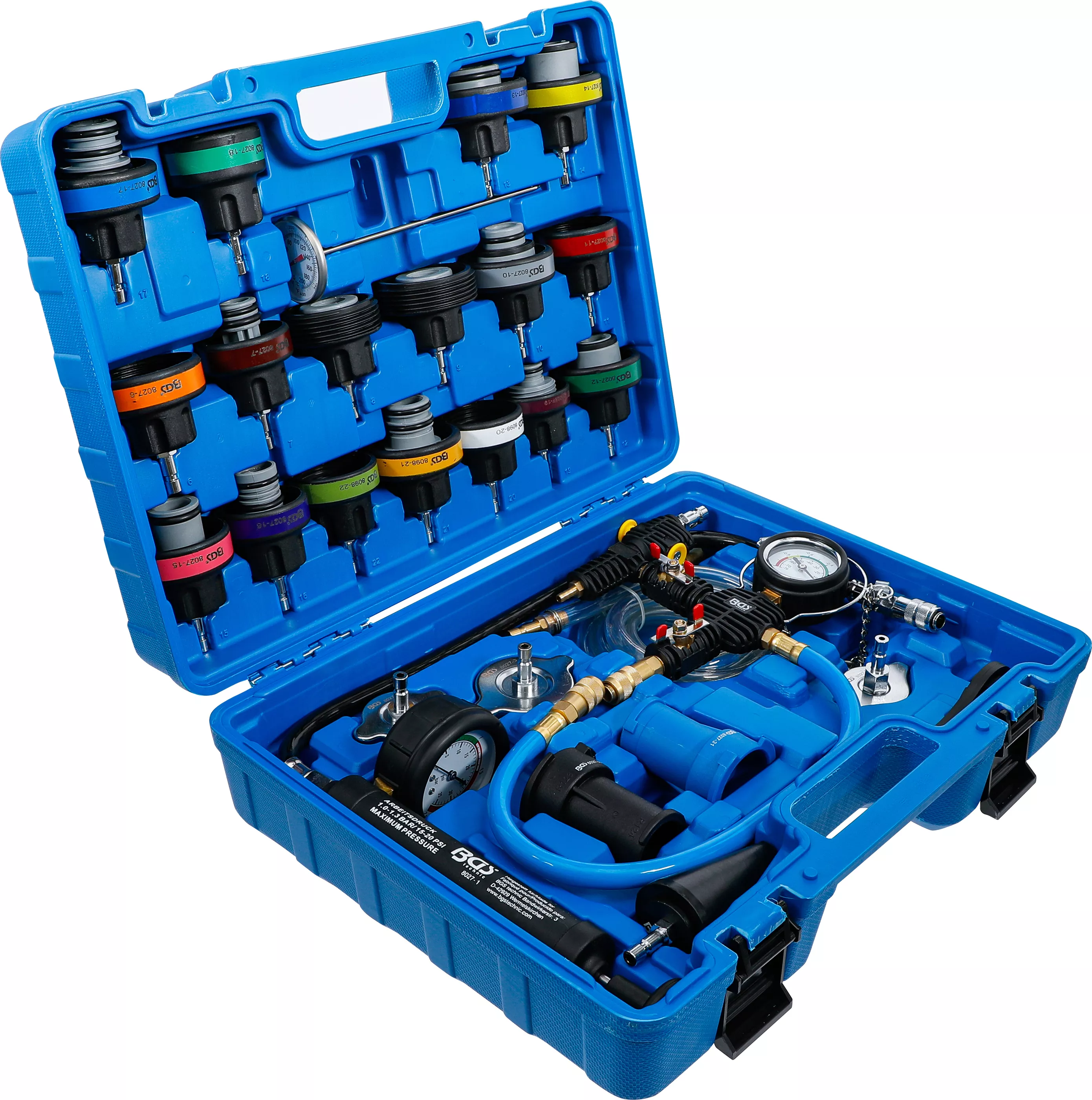 Set presare si verificare sistem de racire | incl. sistem de umplere | 28 piese [3]