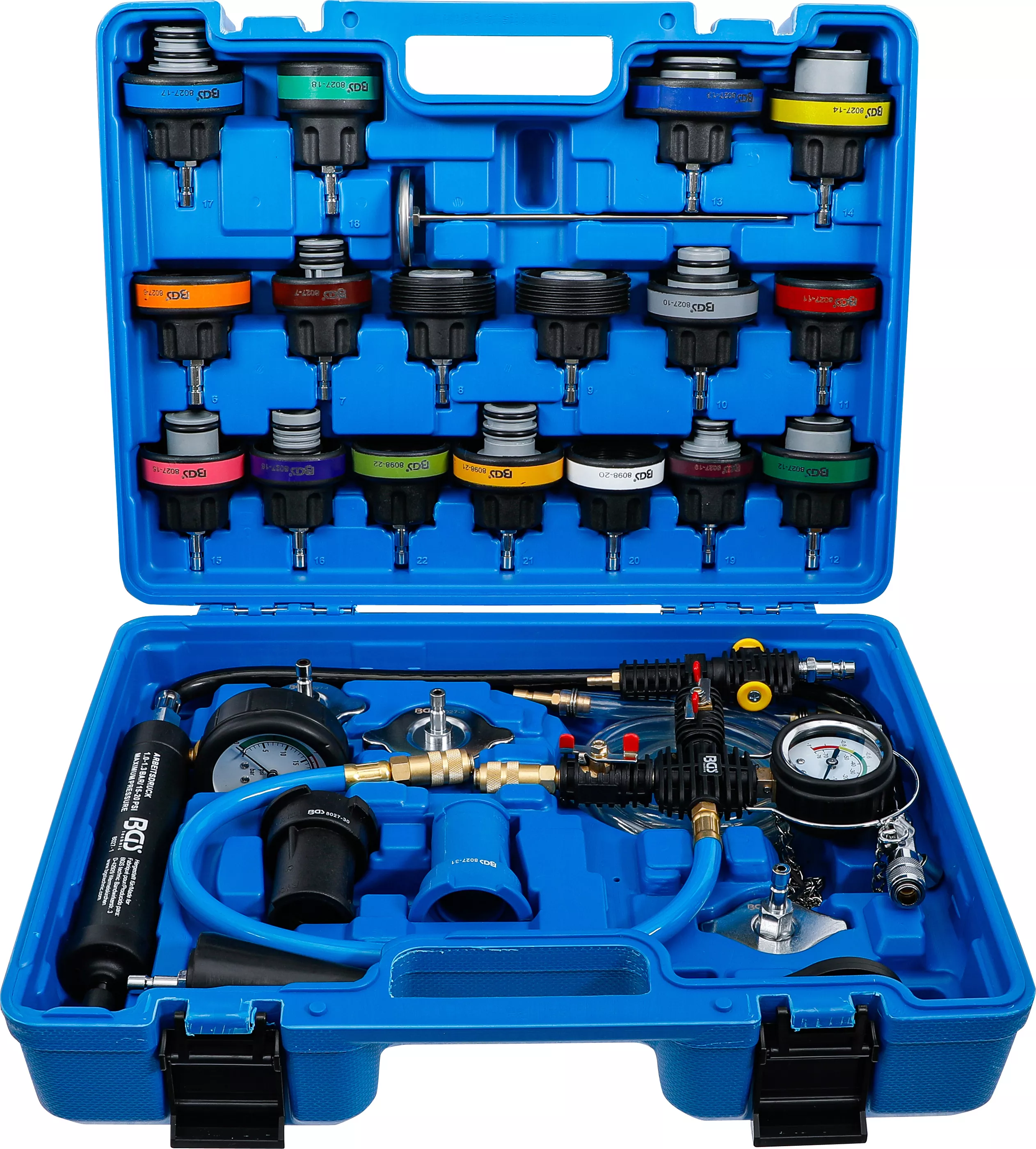 Set presare si verificare sistem de racire | incl. sistem de umplere | 28 piese [1]