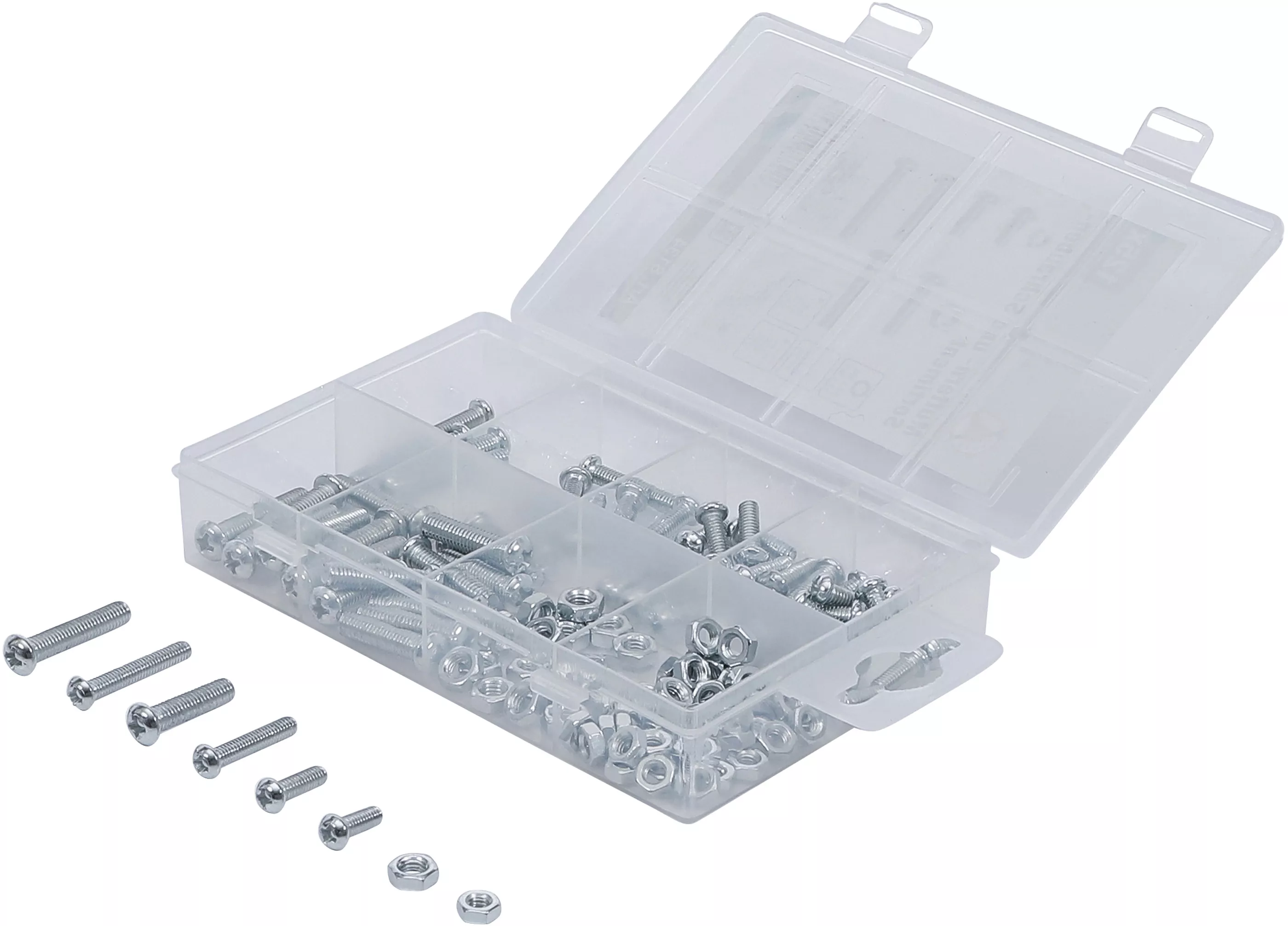Set de suruburi si piulite | metrice | M4 / M5 | 126 piese [1]