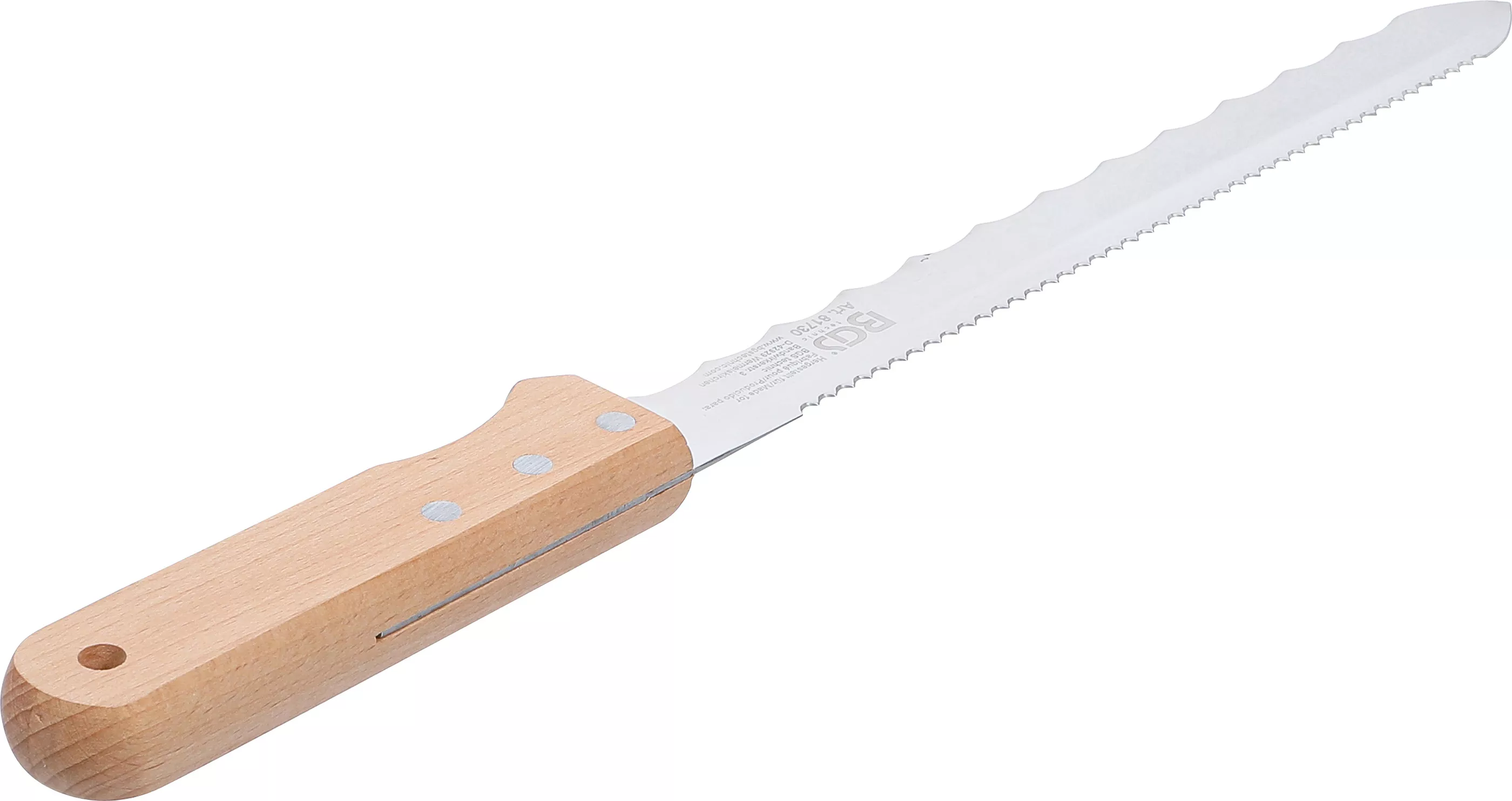 Cutit material izolant | 420 mm | Maner de lemn [3]