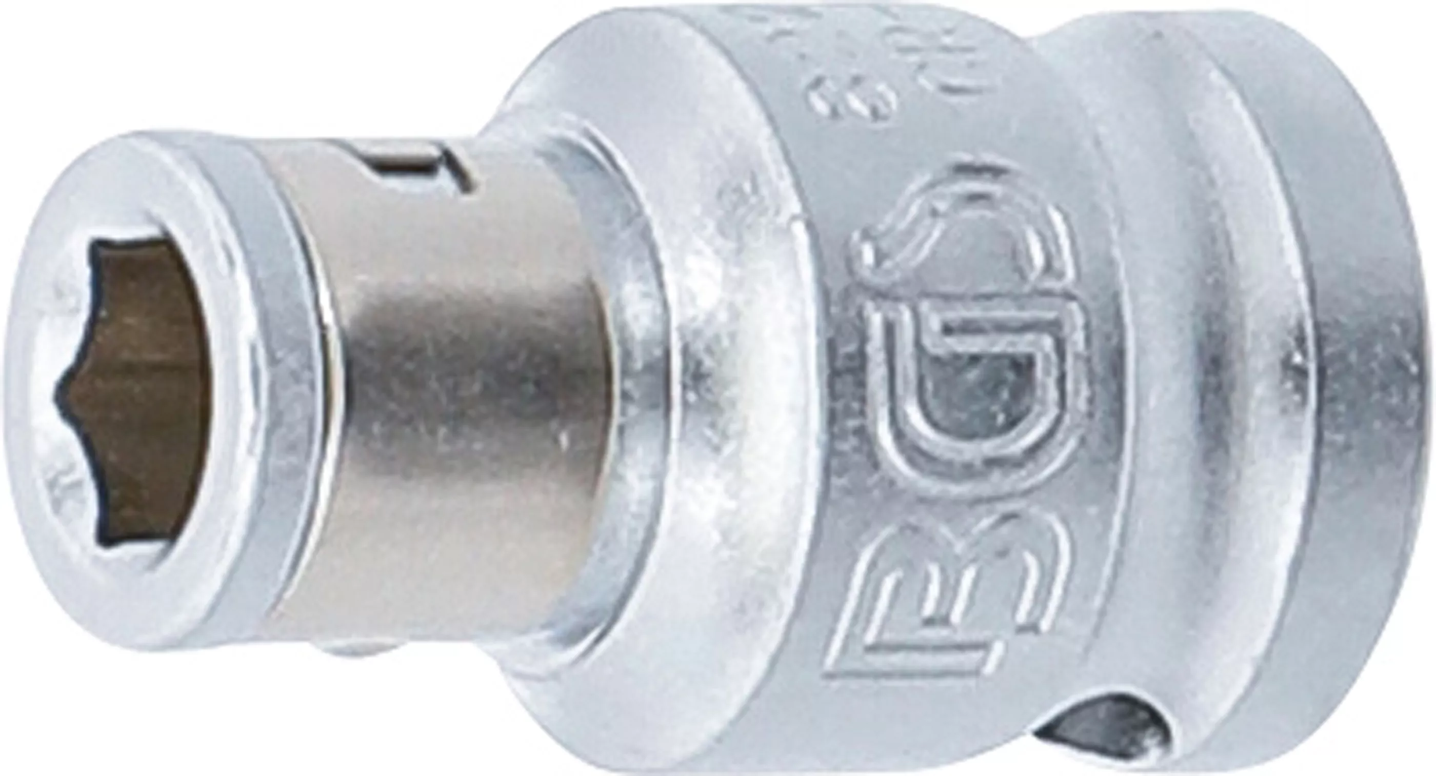 Adaptor biti cu bila de blocare | Patrat interior 10 mm (3/8") | Antrenat prin hexagon interior 6,3 mm (1/4") [1]
